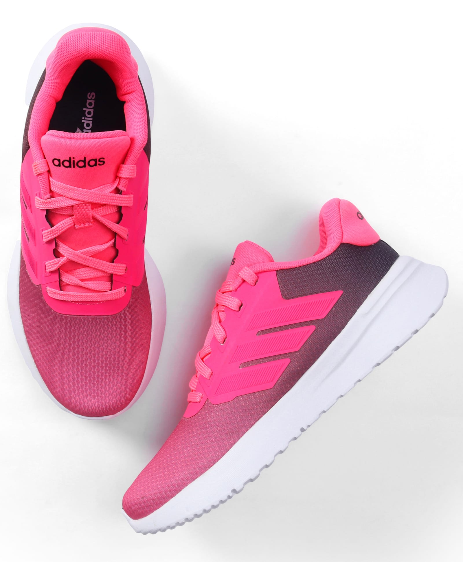 ADIDAS KIDS Lace Up Casual Shoes with Stripes - Pink-picture-27