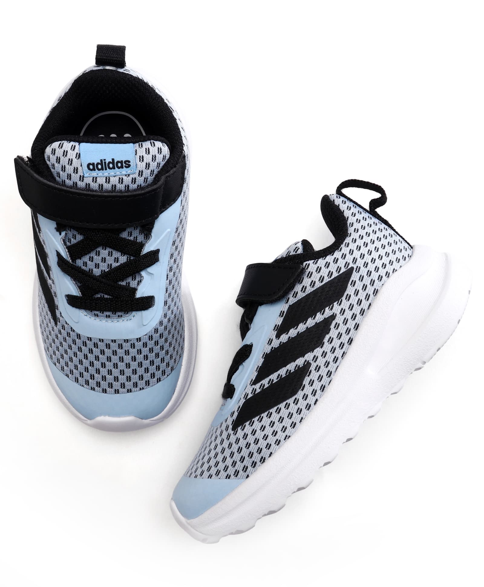 ADIDAS KIDS Velcro Closure Printed Sneaker - Light Blue & Black-picture-40