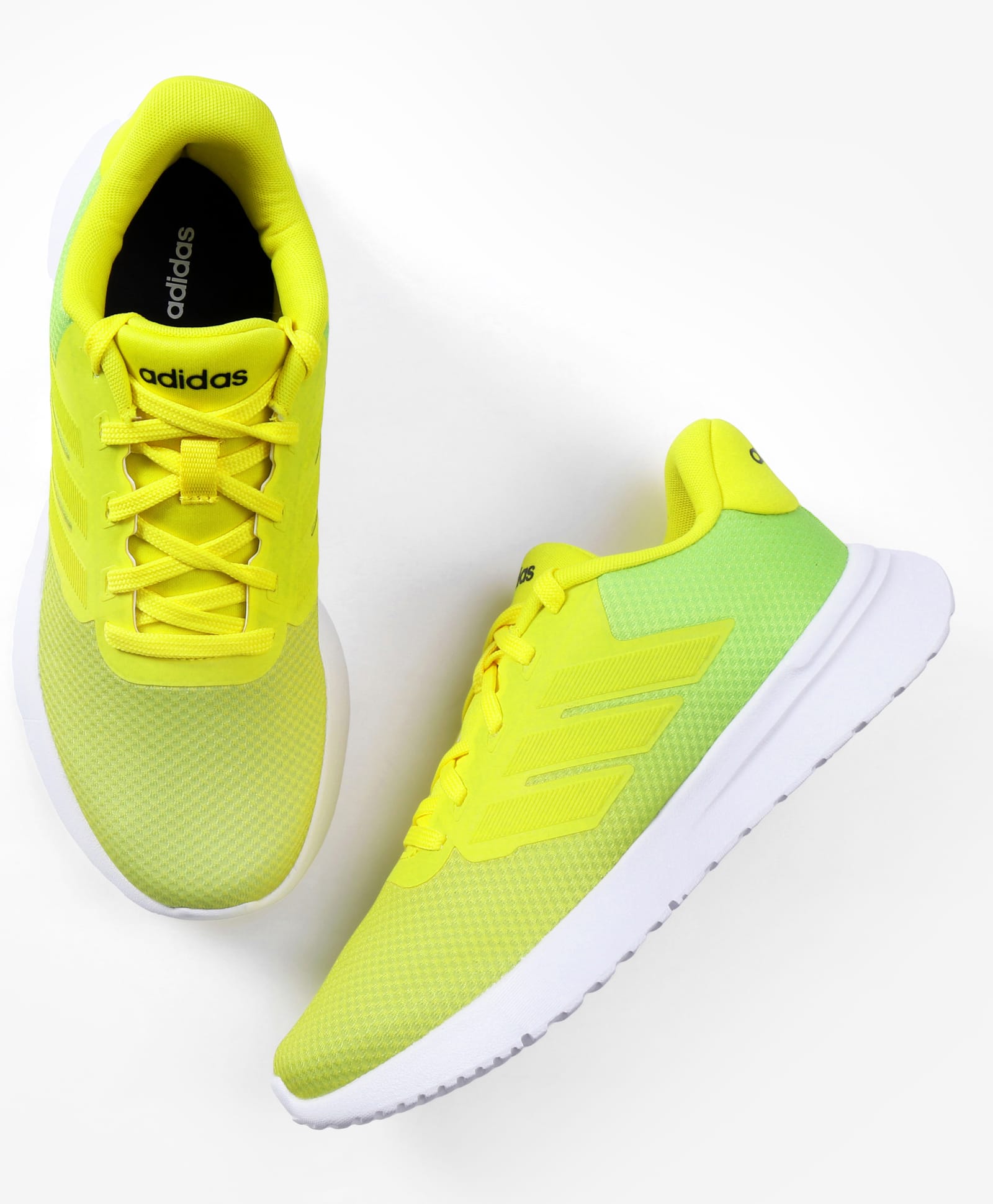 ADIDAS KIDS Lace Up Causal Shoes with Stripes - Yellow-picture-33
