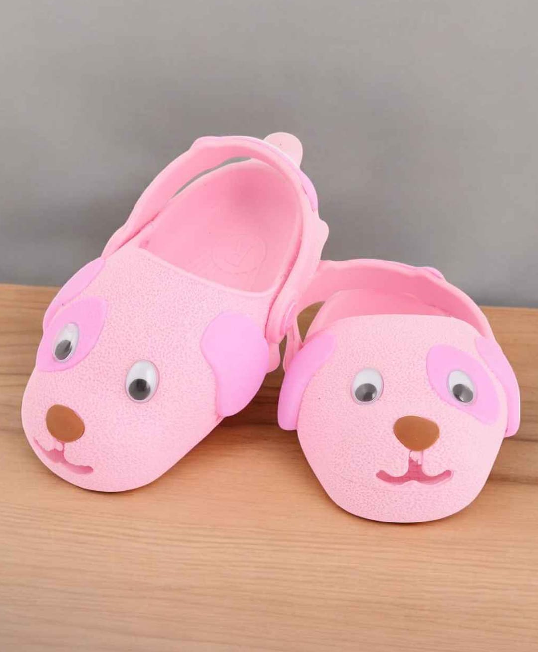 Yellow Bee Dog Designed Slingback Clogs - Pink-picture-18