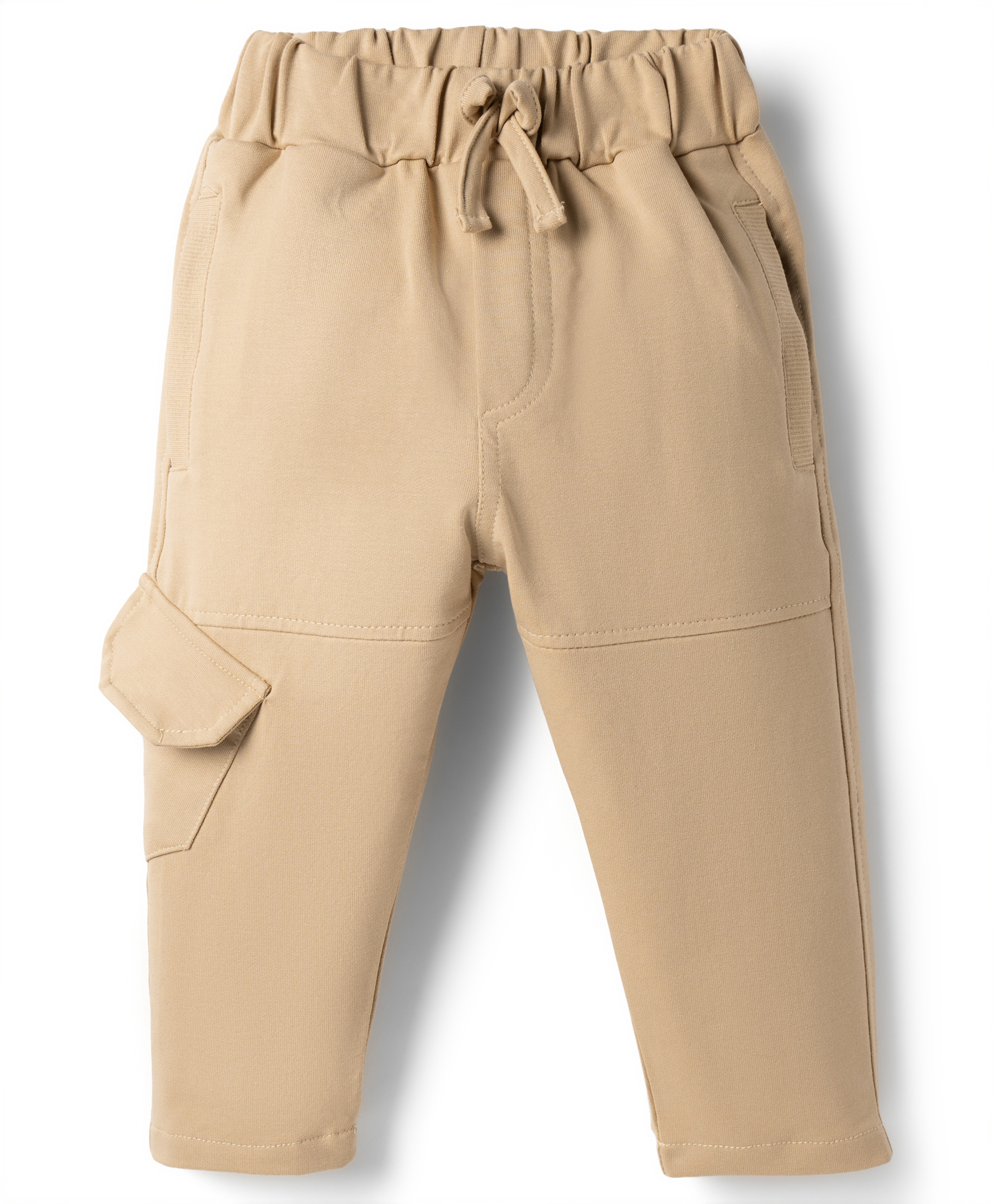 Mini Taurus Interlock Knit Full Length Solid Lounge Pant - Grey-picture-11