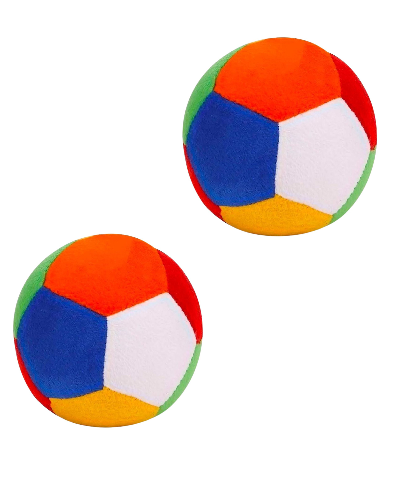 EITHEO Plush Soft Toy Ball For Kids - Super Soft & Safe For Joyful Play Pack of 2 - Height 12 cm Each-image-9