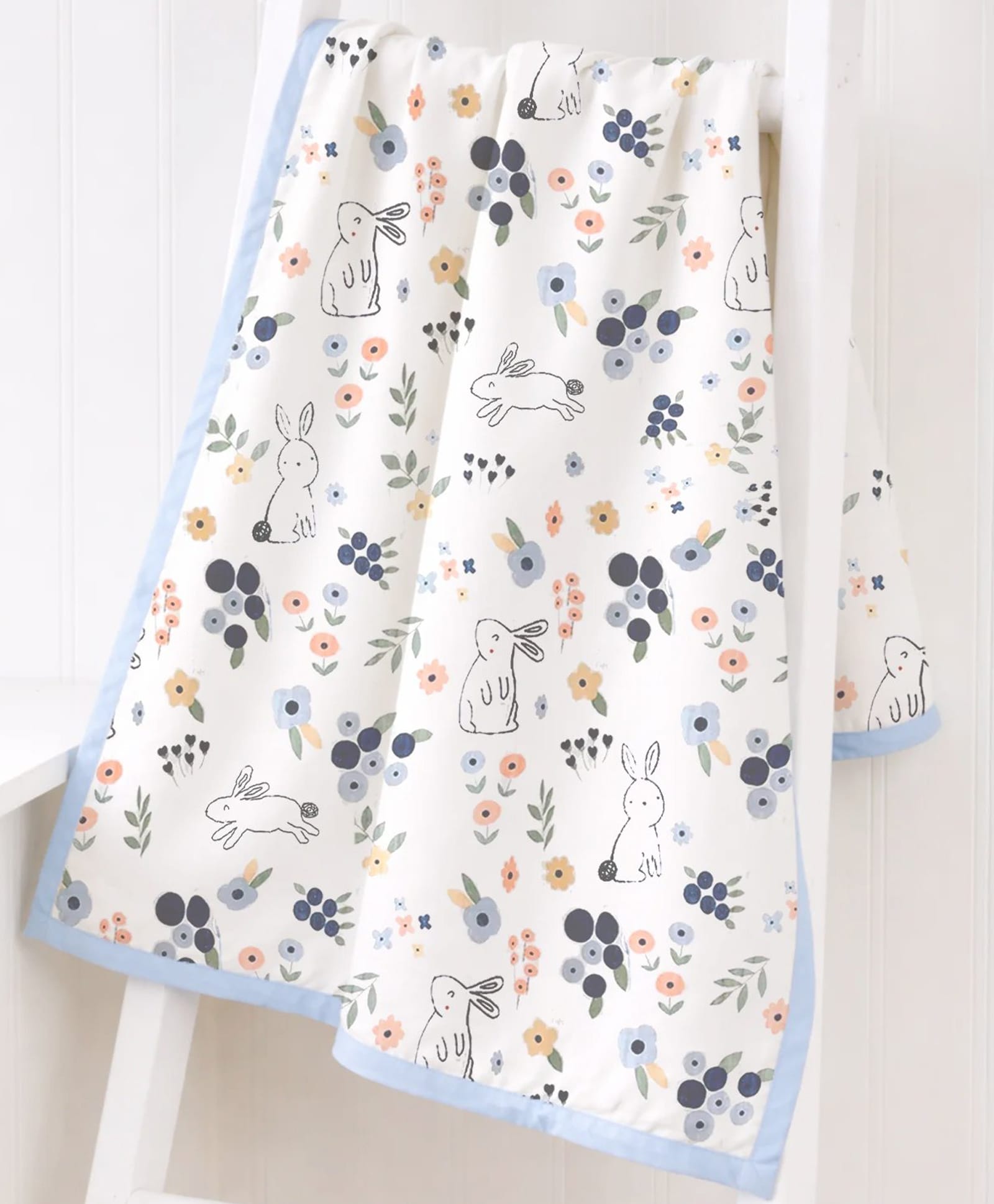 Moms Home Muslin Winter Dohar for Babies | Flower | 100x100 CM-image-29