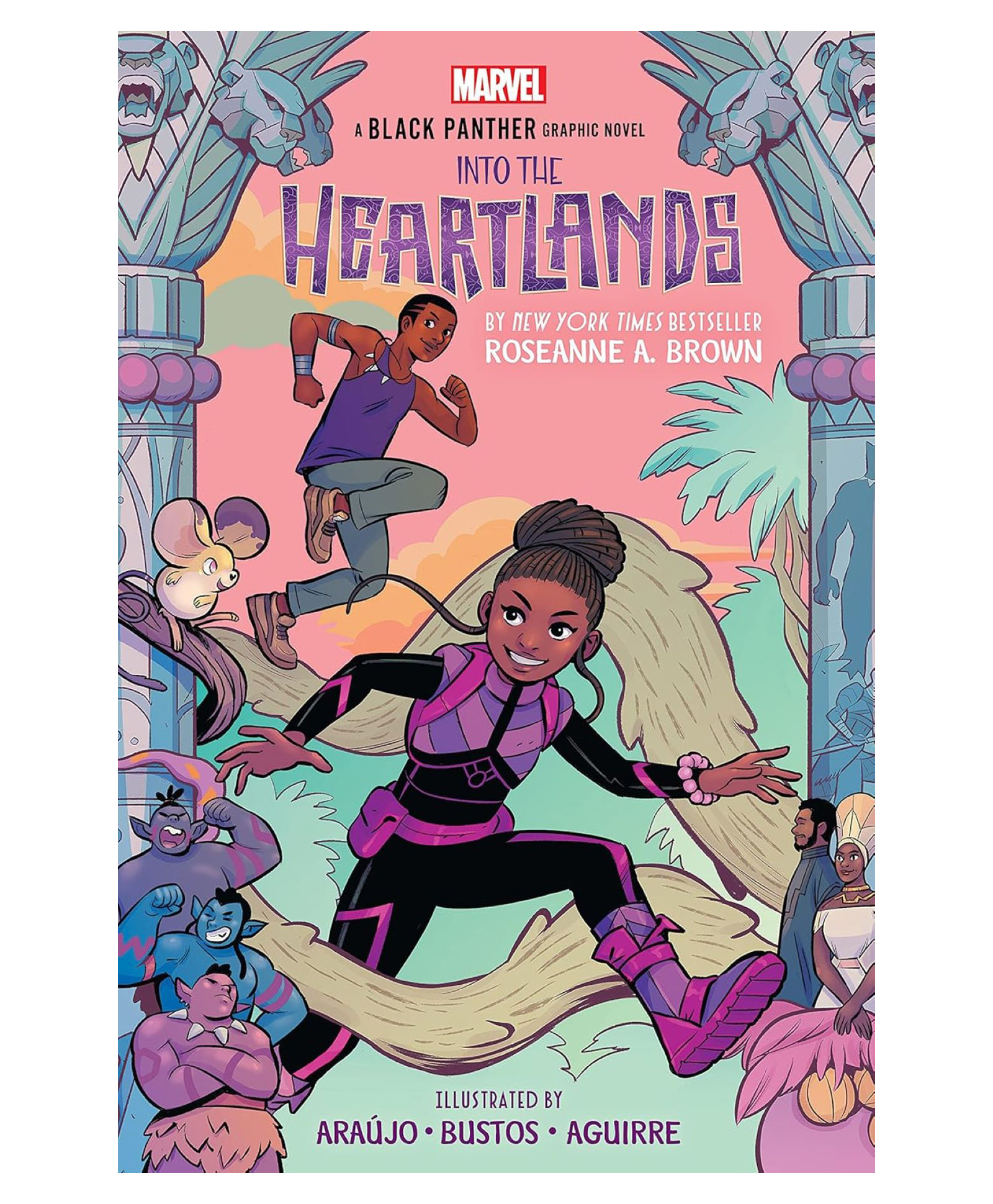 Shuri And T'Challa: Into The Heartlands Comics & Graphic Novel By Roseanne A. Brown - English-image-42