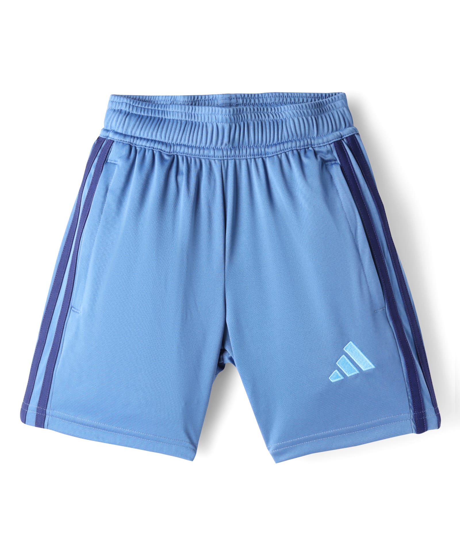 ADIDAS KIDS Knit Shorts With Logo Print - Light Blue-picture-21