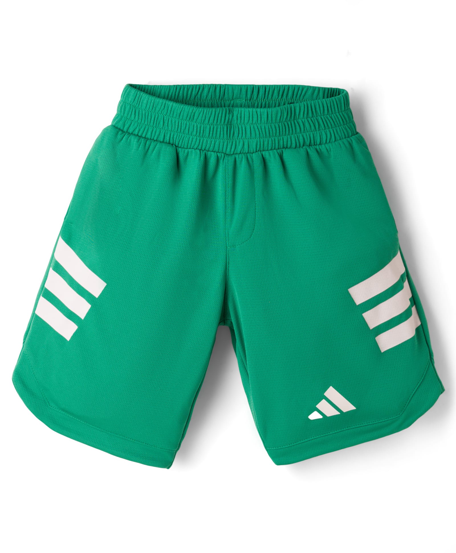 Adidas Kids Knit Solid Shorts - Green-image-49