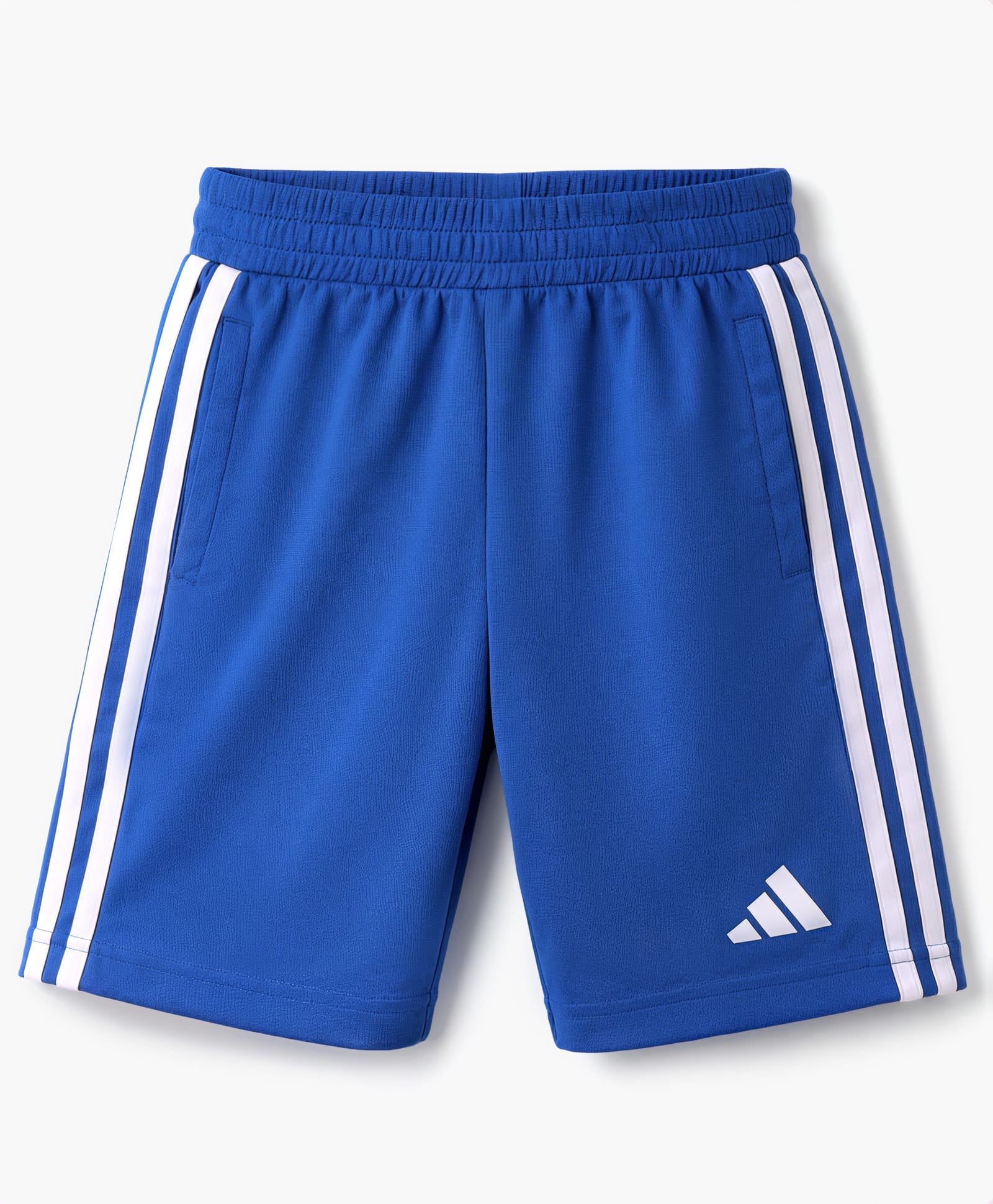 ADIDAS KIDS Knit Shorts With Logo Print - Blue-picture-13