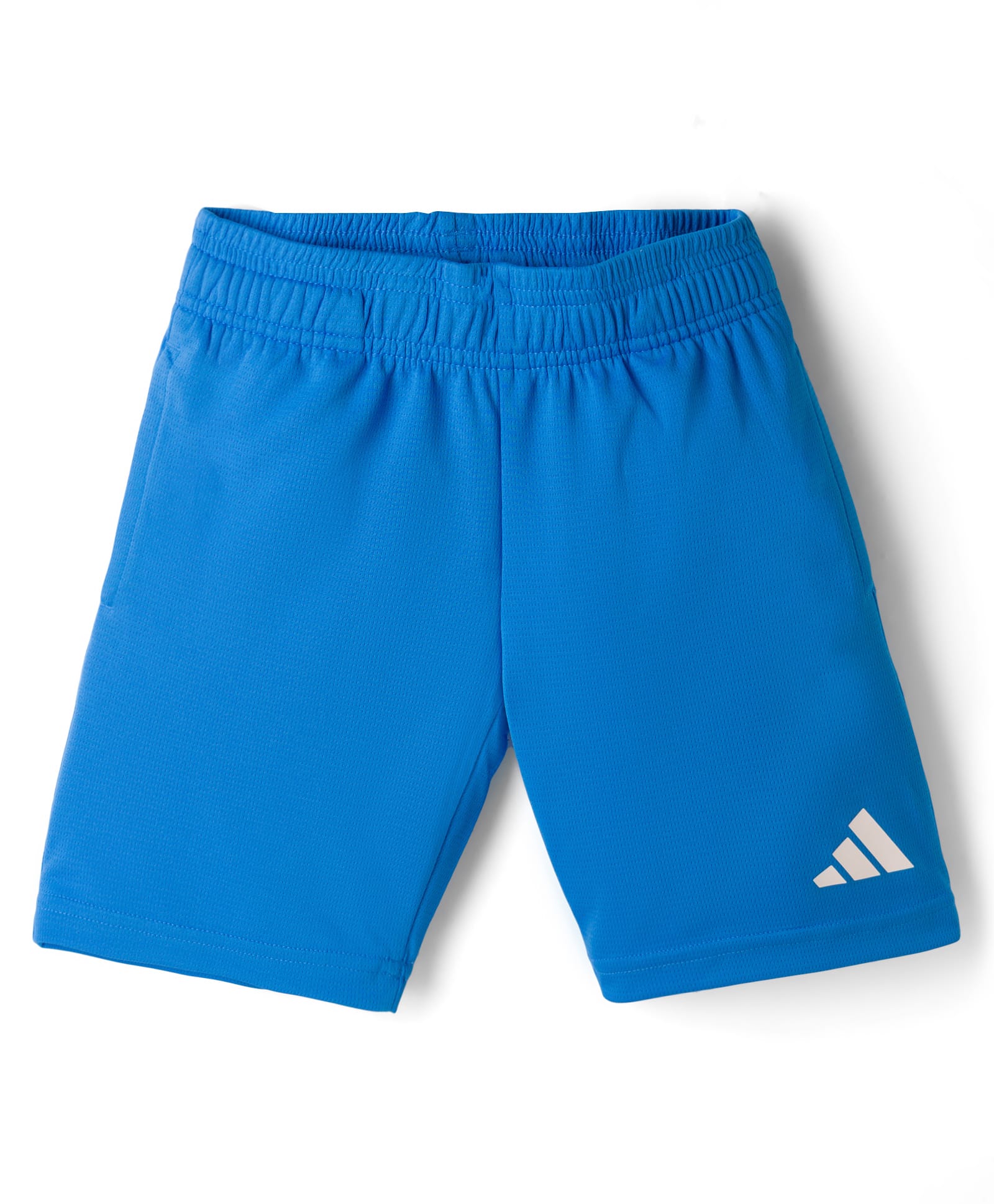 ADIDAS KIDS Knit Shorts With Logo Print - Blue-picture-15