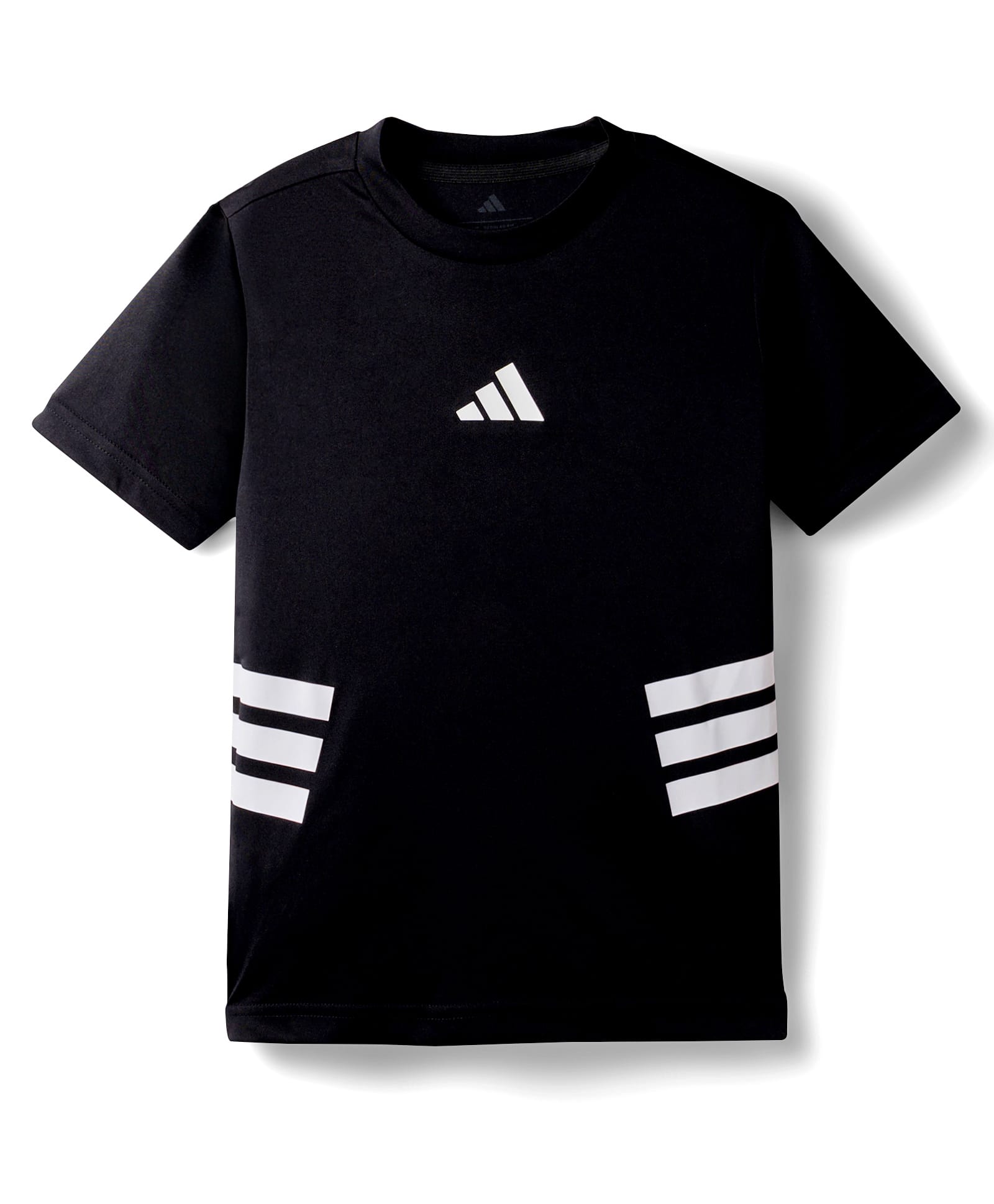 ADIDAS KIDS Cotton Knit Half Sleeves T-Shirt With Logo Print - Black-picture-27
