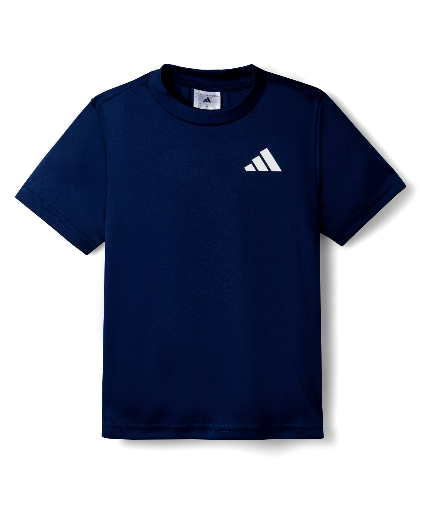 ADIDAS KIDS Knit Half Sleeves T-Shirt With Logo Print - Navy Blue-picture-12