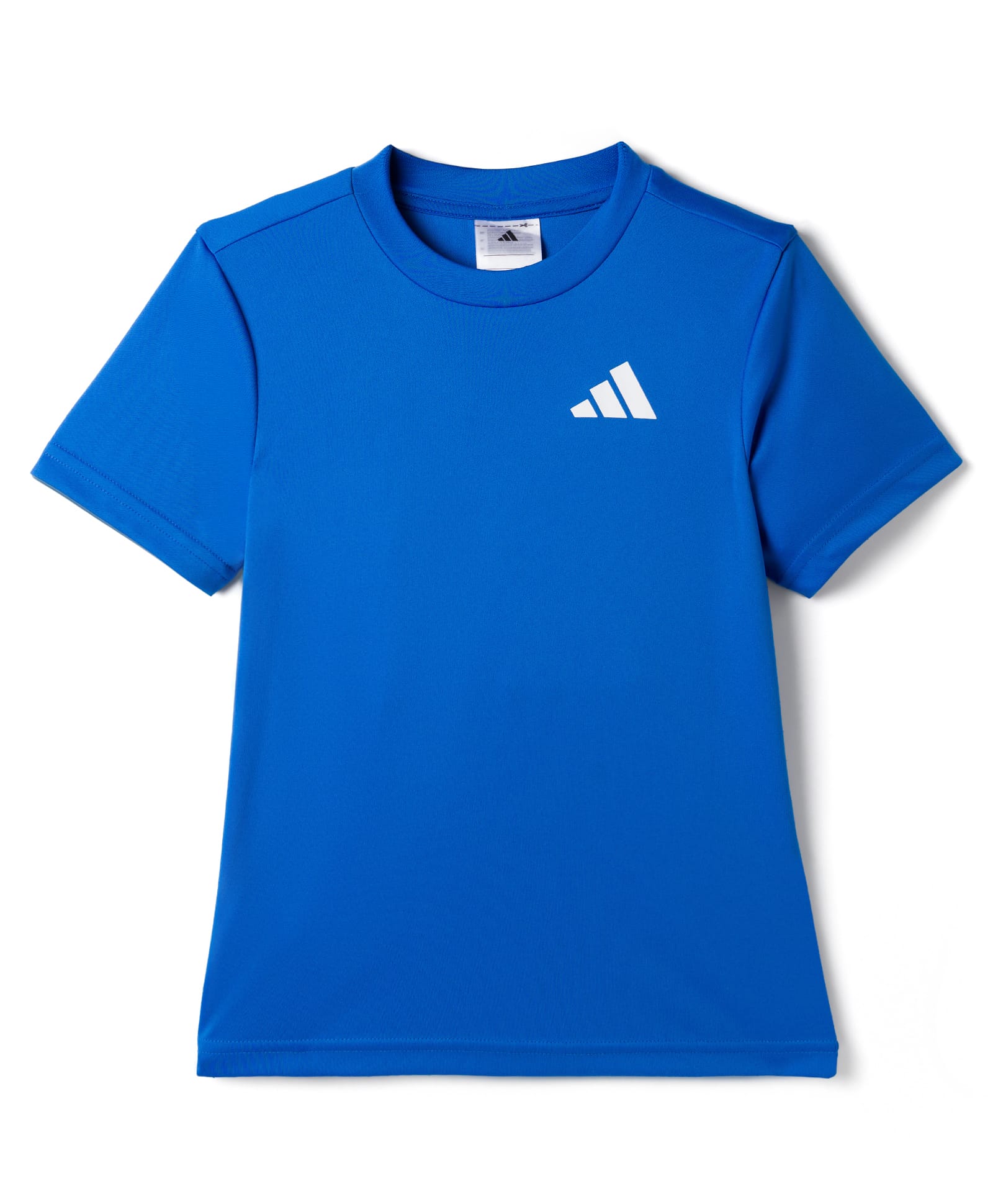 ADIDAS KIDS Knit Half Sleeves T-Shirt With Logo Print - Blue-image-21
