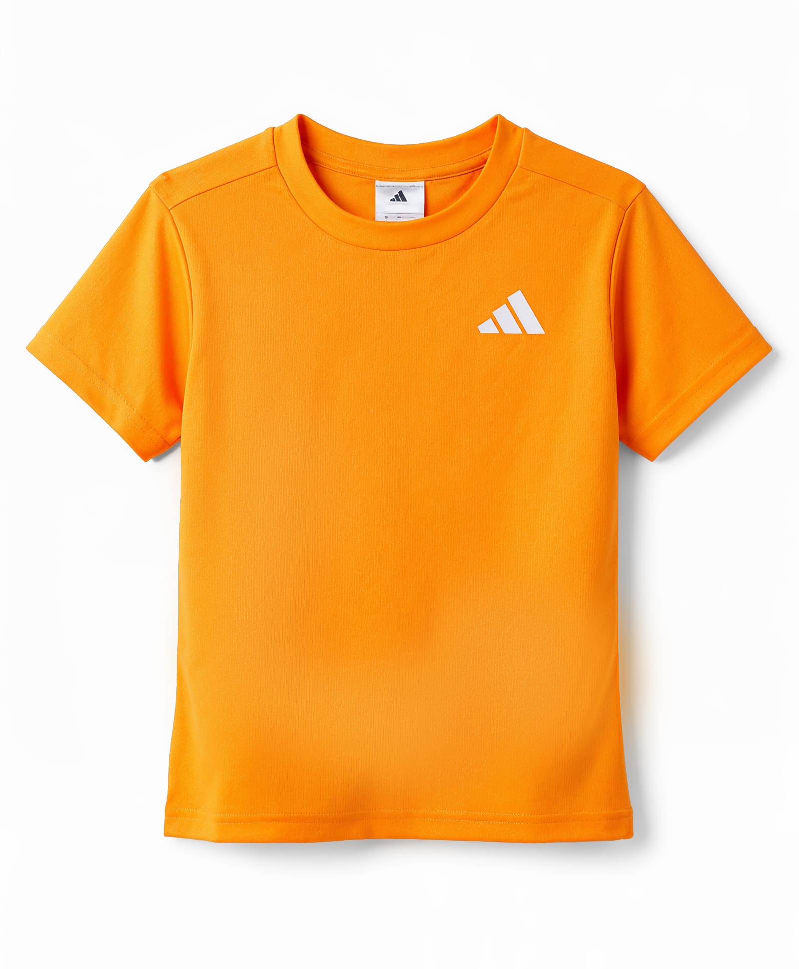 ADIDAS KIDS Knit Half Sleeves T-Shirt With Logo Print - Orange-picture-27