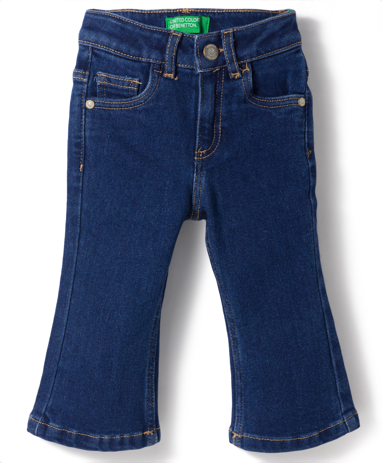 UCB Cotton Woven Full Length Solid Jeans - Navy Blue-picture-27