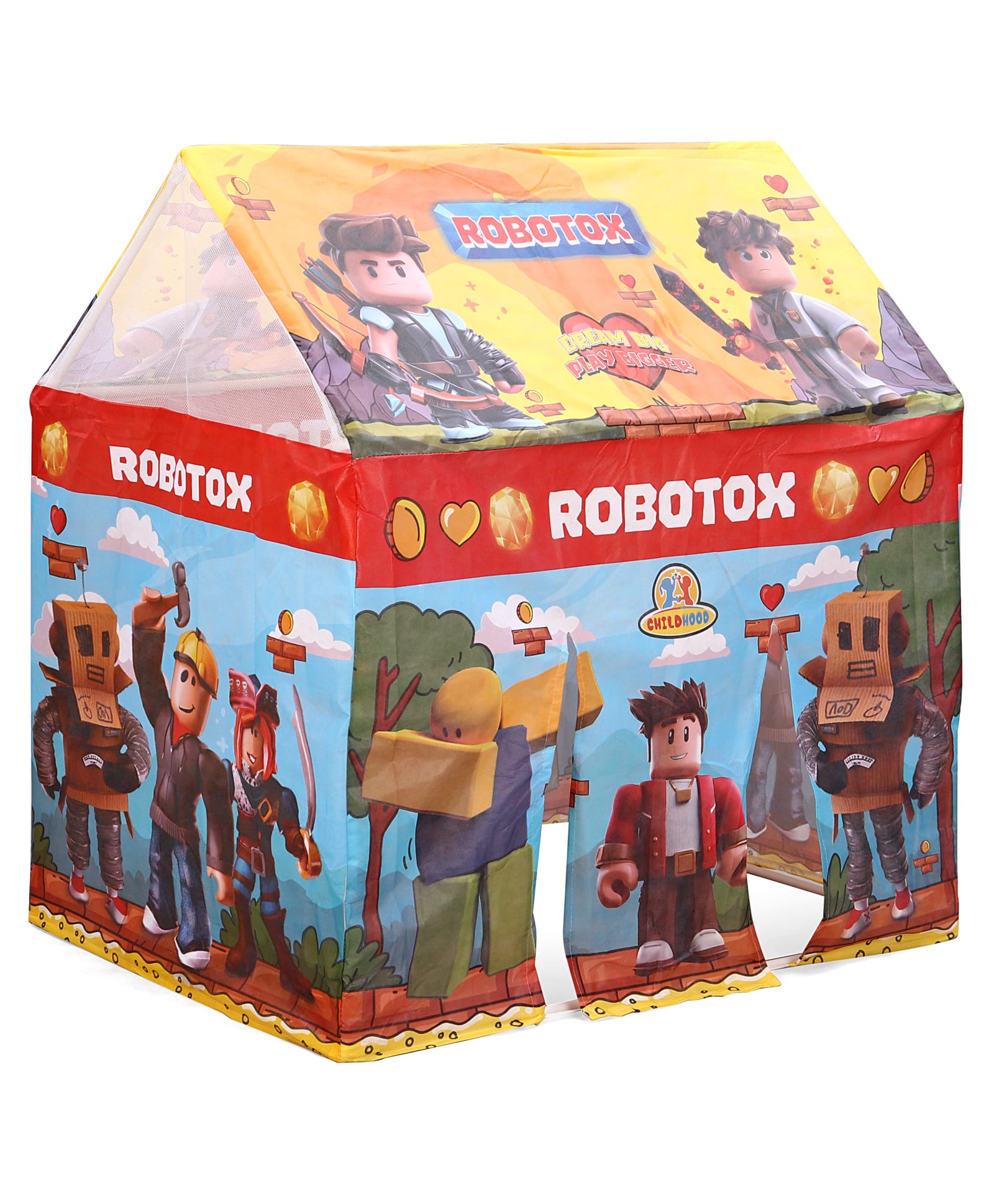 AAROHI TOYS Robotlox Printed Tent House - Multicolor-image-42
