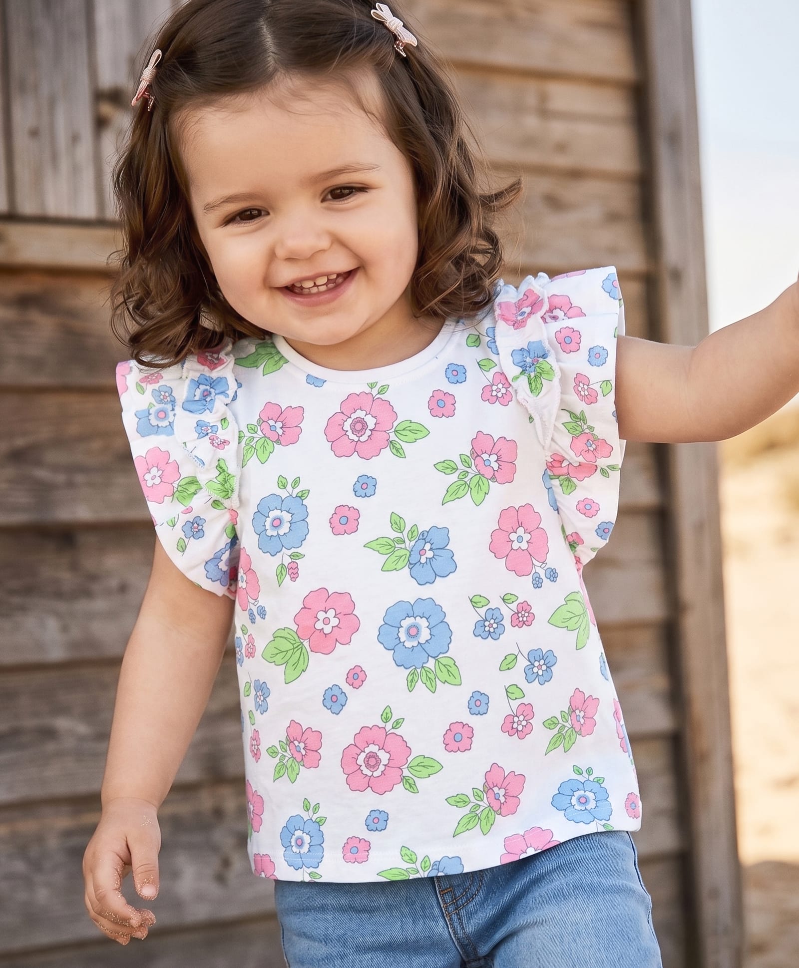 Babyhug Cotton Knit T-Shirt All Over Printed Multi Color 12-18 Months-image-48