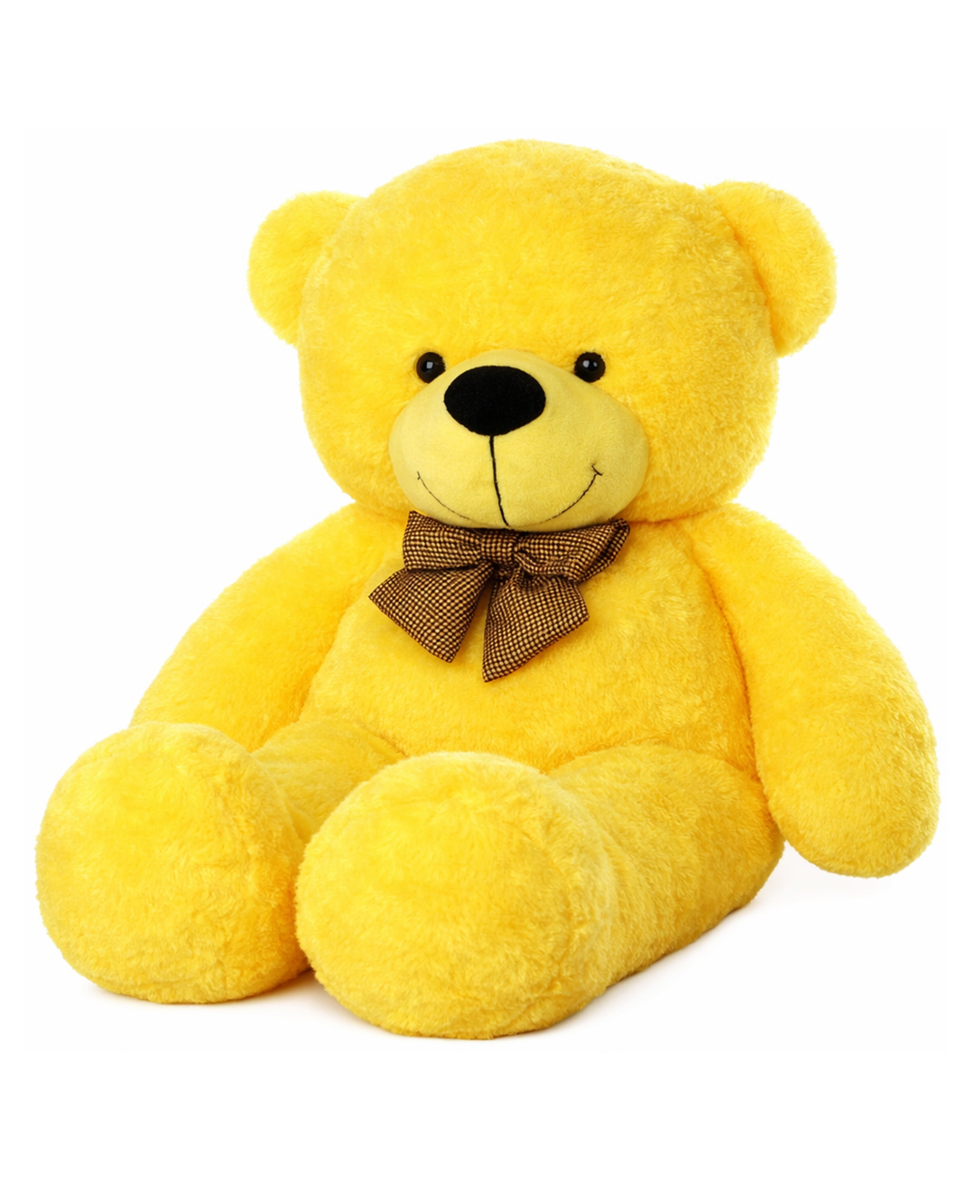 Kids Wonders Height 90 cm Teddy Bear Yellow-image-32