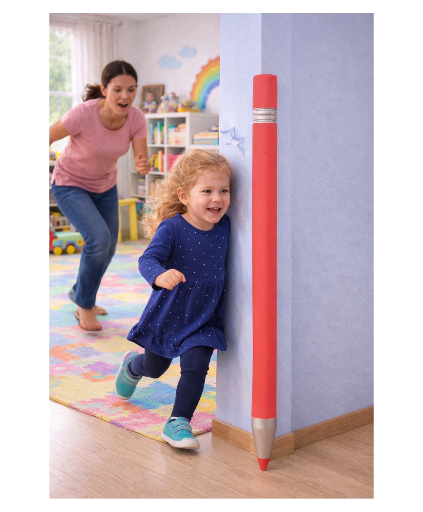 kiddie-o-safe Kiddie O Safe - Corner Guard Deluxe Pen & Pencil - Red-picture-14