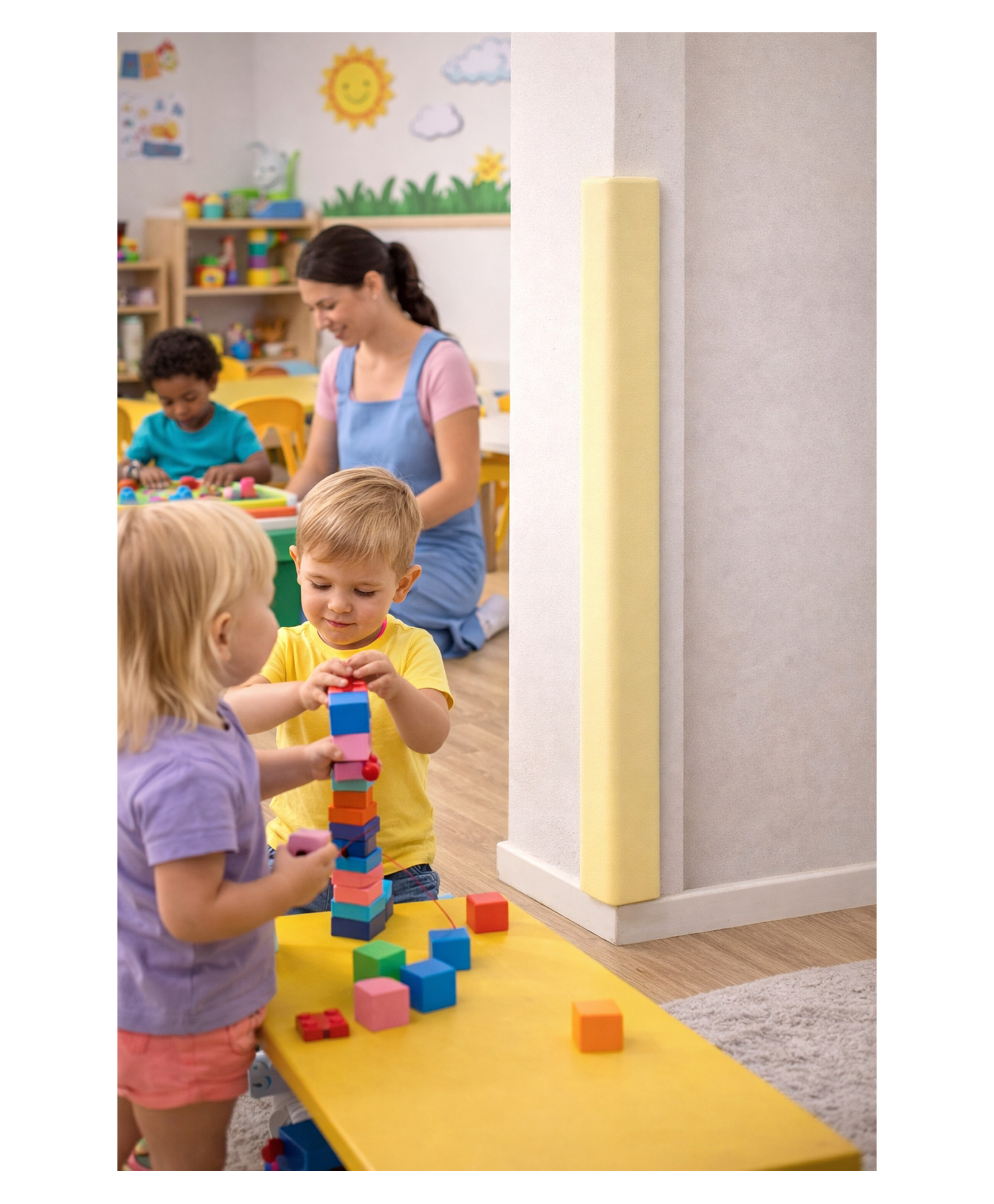 kiddie-o-safe Kiddie O Safe Corner Guard Deluxe - Ivory-picture-15