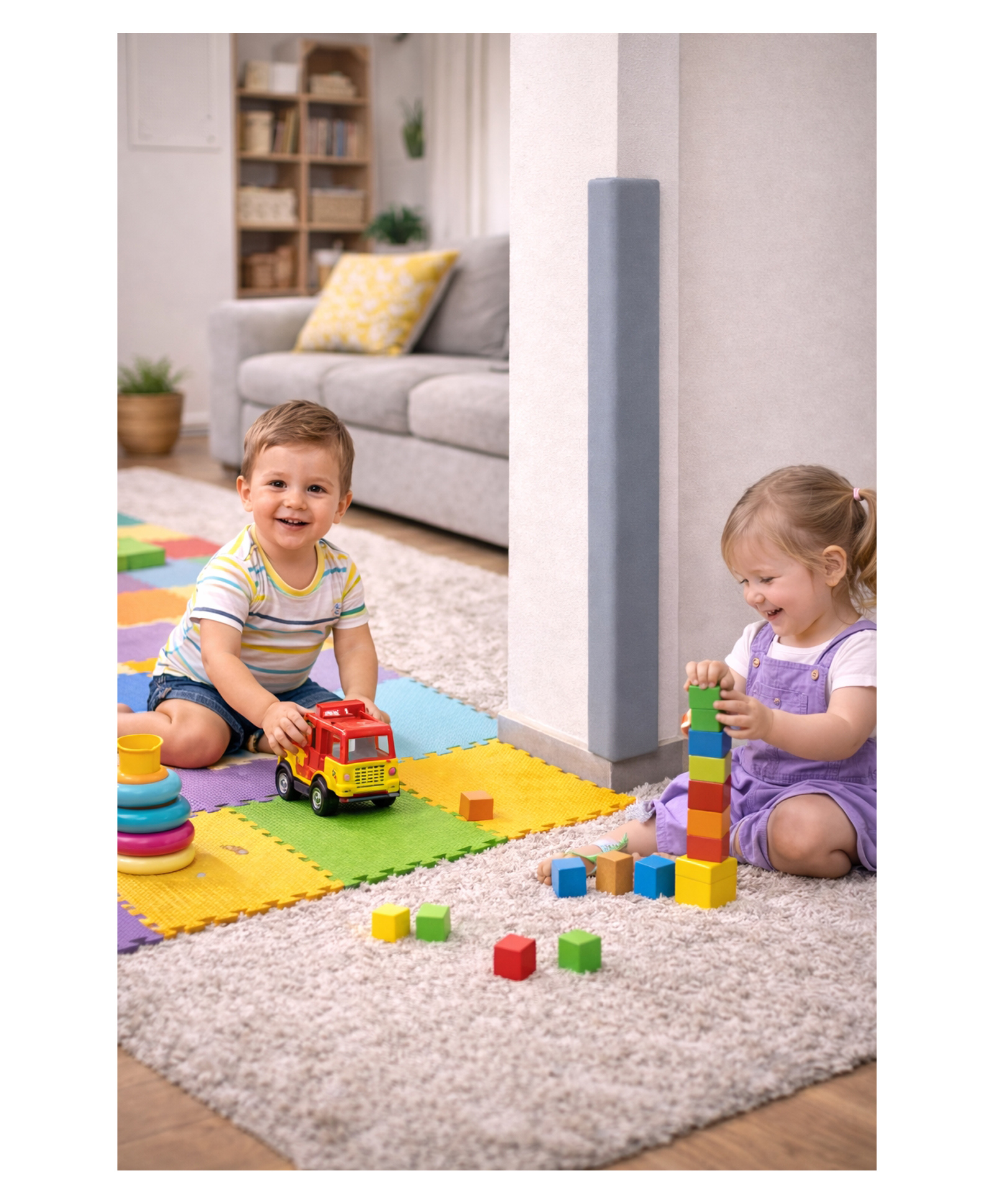 kiddie-o-safe Kiddie O Safe Corner Guard Deluxe - Grey-picture-18