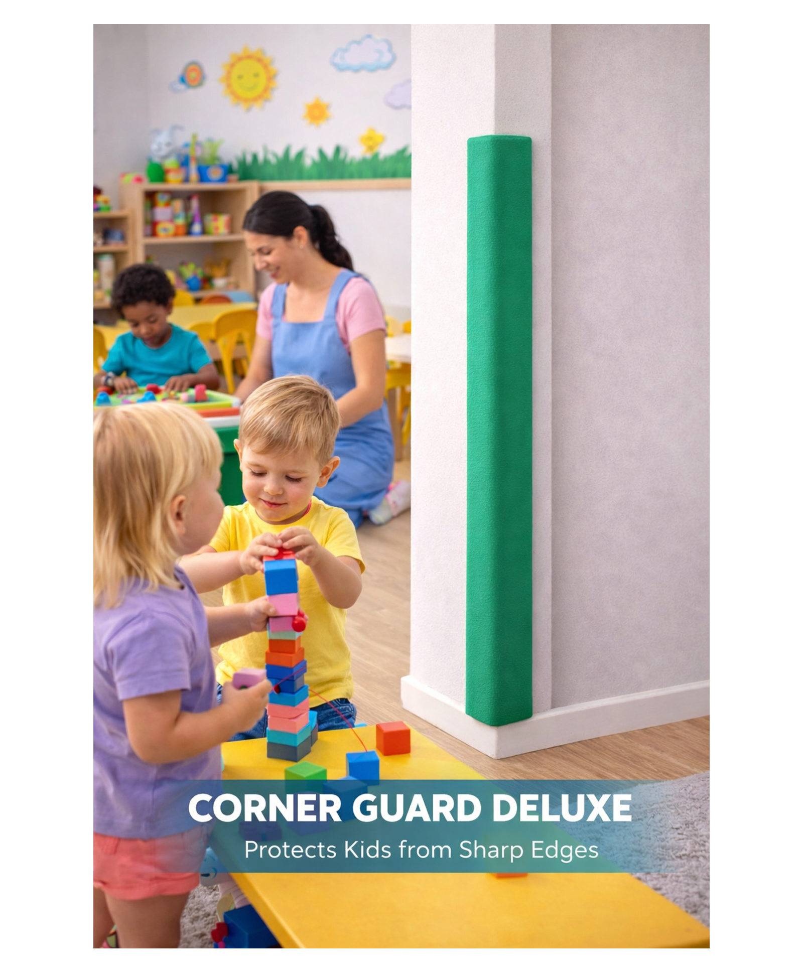 kiddie-o-safe Kiddie O Safe Corner Guard Deluxe - Green-picture-20