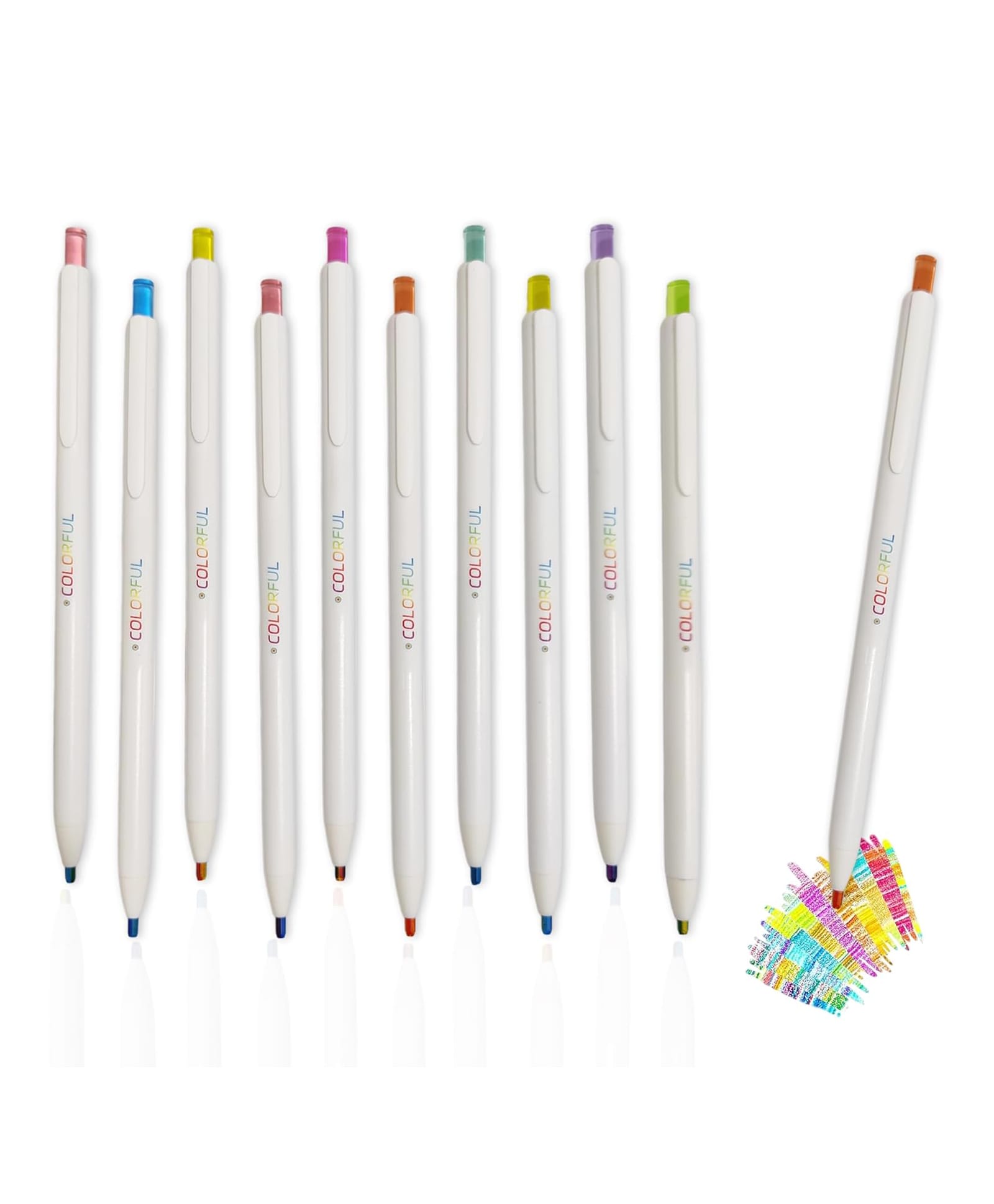FunBlast Magic Aurora Automatic Color Pencils for Drawing Pack of 10 Pcs Color Pencils (Multicolor)-image-6