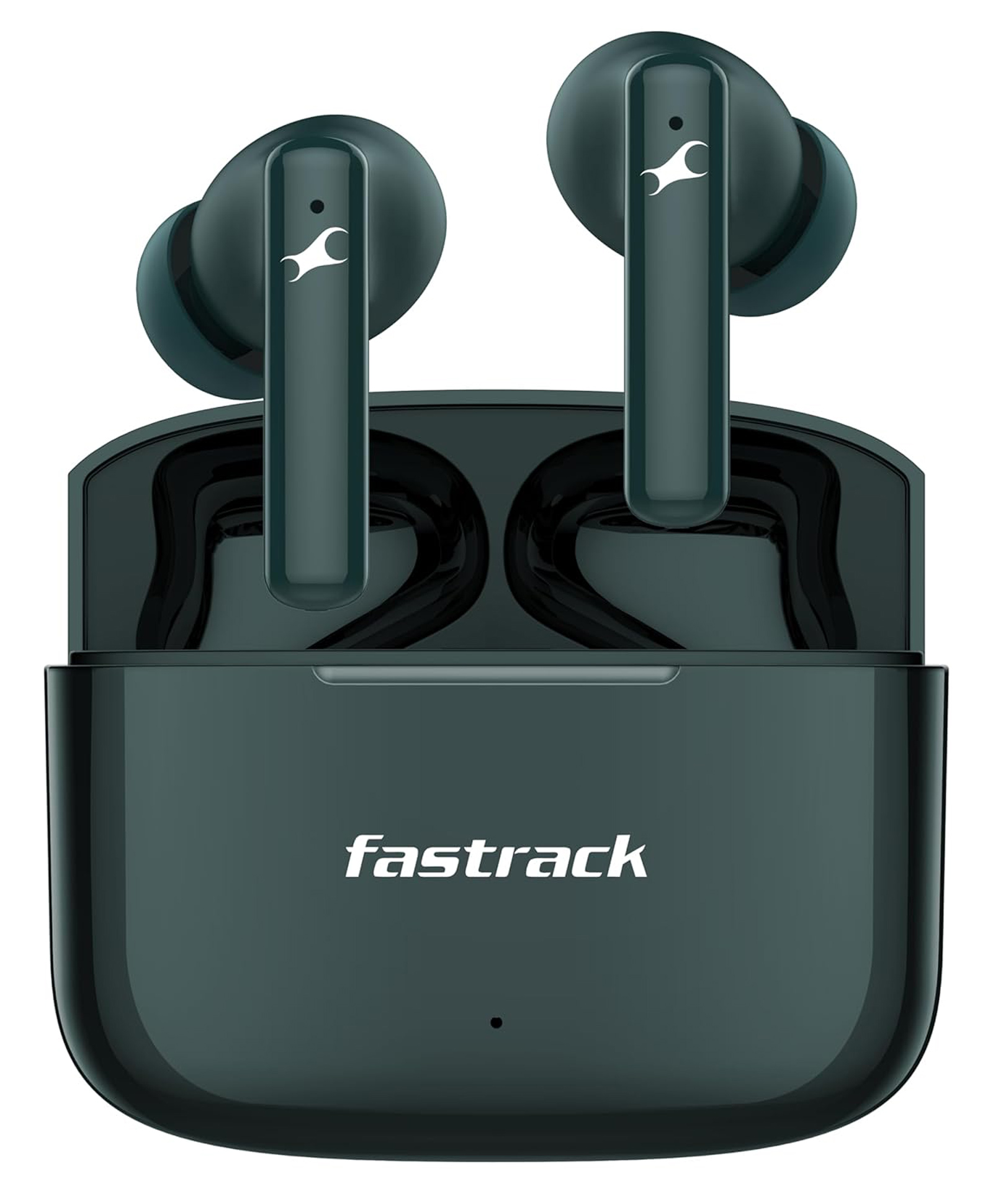 Fastrack Fpods FQ100 Pro|50 Hrs Play Time |ANC Quad mic ENC | Low Latency Gaming Mode - 40ms | 13mm Extra Deep Bass Drivers |InstaSync| NitroFast Charge -200 Mins in 10 Mins|BT5.4|IPX4 Green-picture-12