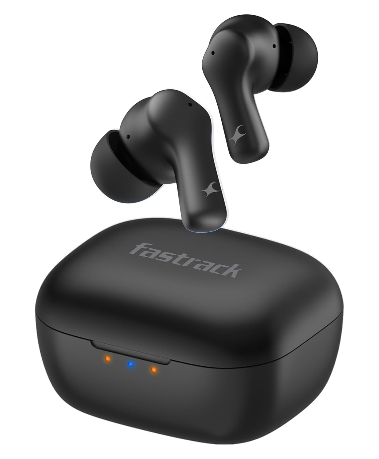 Fastrack Fpods FZ100|BT5.3 TWS Earbuds, Mega 50Hrs Playtime, Extra Deep Bass, Quad Mic ENC for Upto 40ms, 3C Black-picture-22