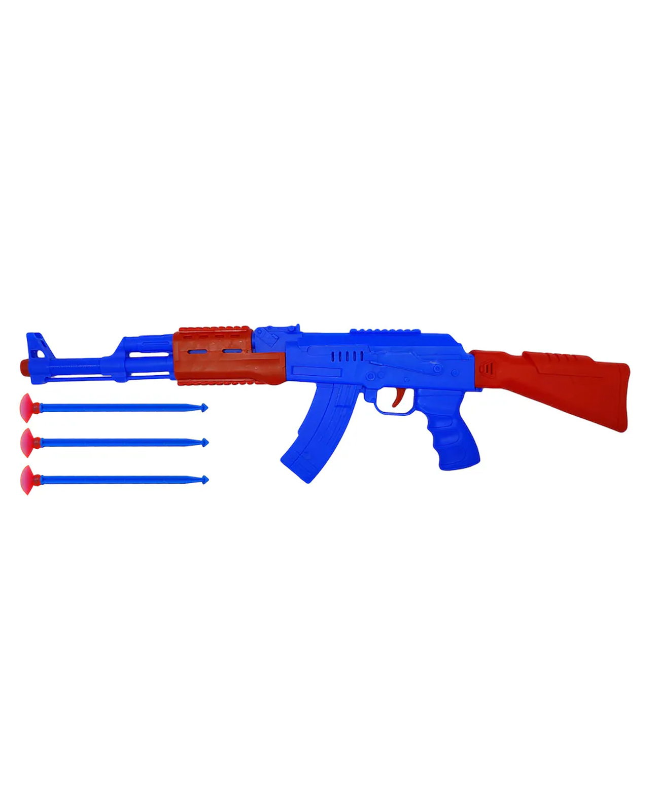 Sanjary X-Hero Toy Rifle with Suction Darts, Colorful Plastic Blaster Gun, Safe Soft Tip Shooting Toy for Kids Playtime color design may vary-image-18