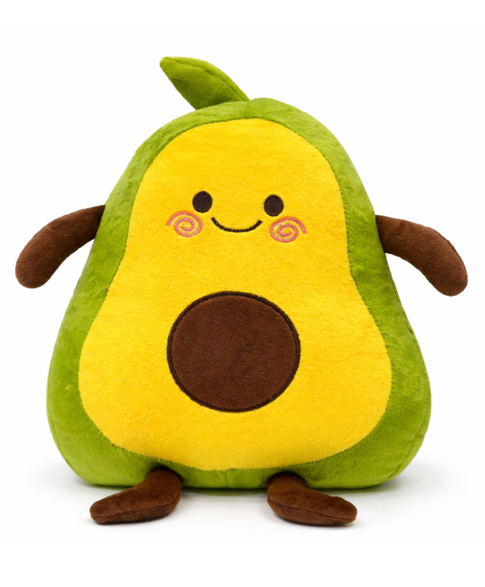 ToyTales 30 cm Avocado Plush Toy Soft Stuffed Cushion Pillow for Kids & Home Decor Green-image-34