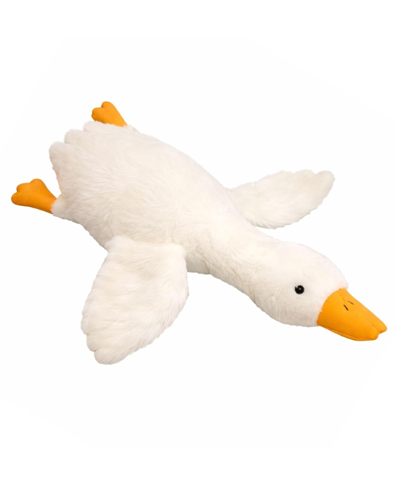 Toytales Height 45 cm Sleeping Duck Plush Toy Soft Lightweight Stuffed Animal - White-image-21