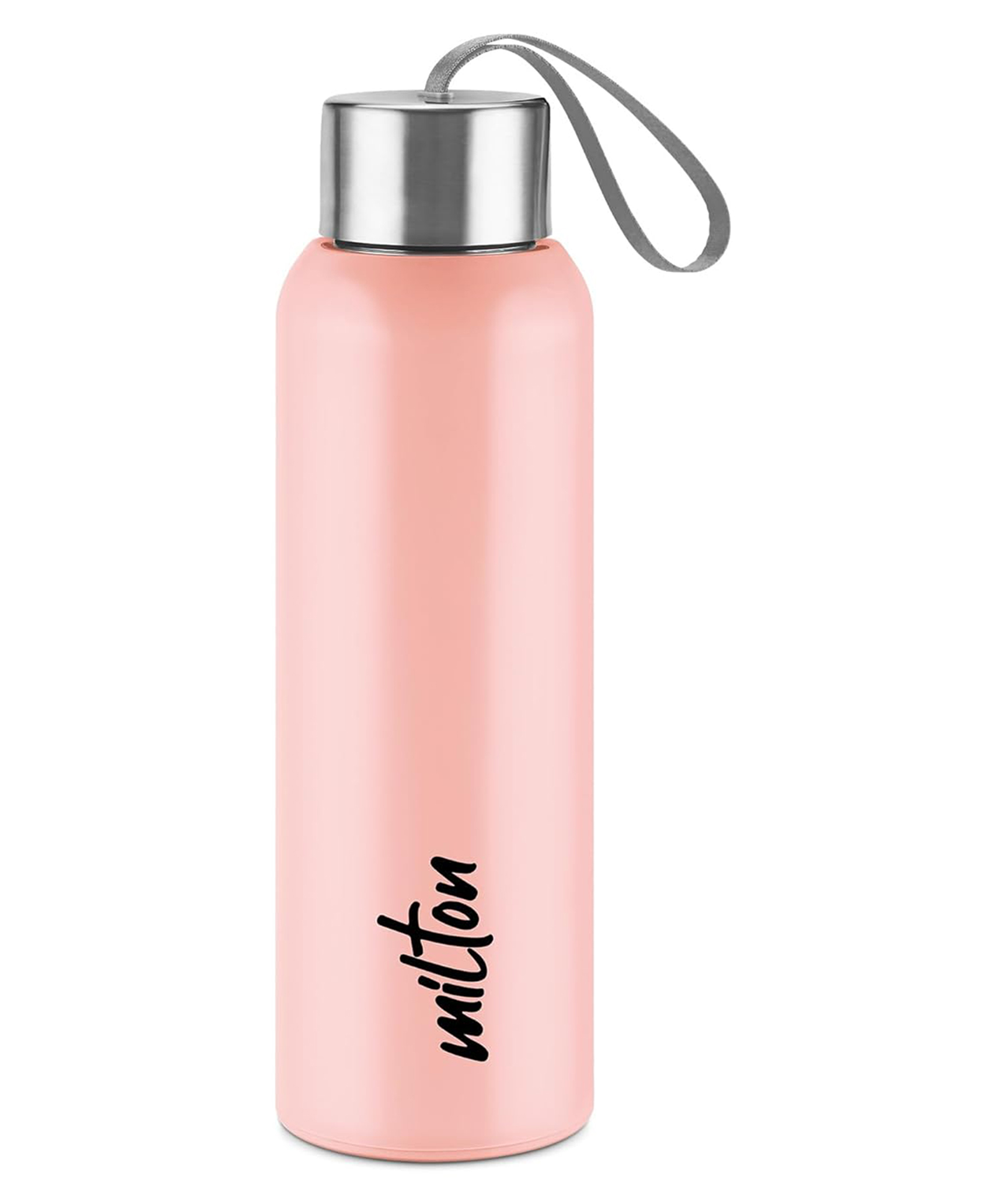 Milton Halo 600 Thermoware Bottle Insulated Steel Water Bottle with Strap & Leak Proof Lid Pink- 515 ml-picture-20