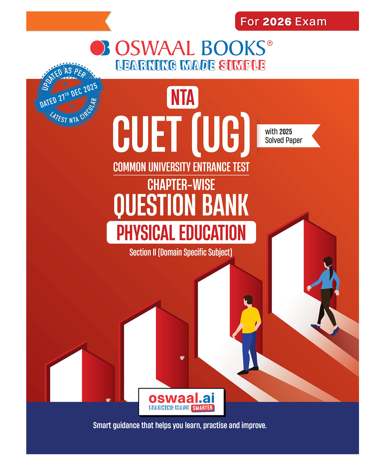 OSWAAL BOOKS NTA CUET (UG) Chapter-wise Question Bank Physical Education For 2026 Exam (as per latest 27 Dec., notification) | PYQs & 600+ NCERT aligned MCQs |With Oswaal AI-picture-11