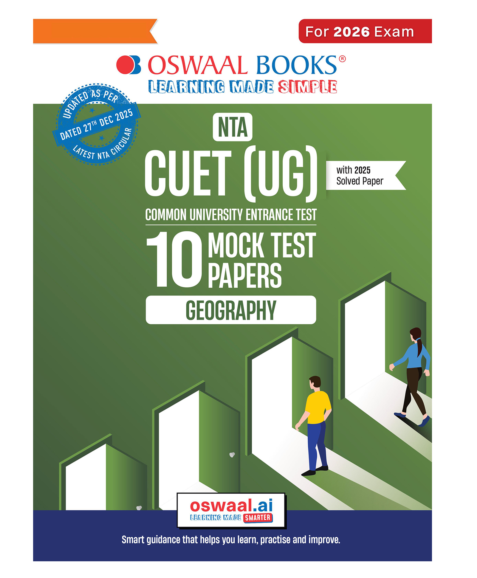 OSWAAL BOOKS NTA CUET (UG) 10 Mock Test Papers Geography For 2026 Exam (Section II) (as per latest 27 Dec., notification) | 500+ MCQs for Practice | Includes 2025 Paper- fully solved | With Oswaal AI-picture-11