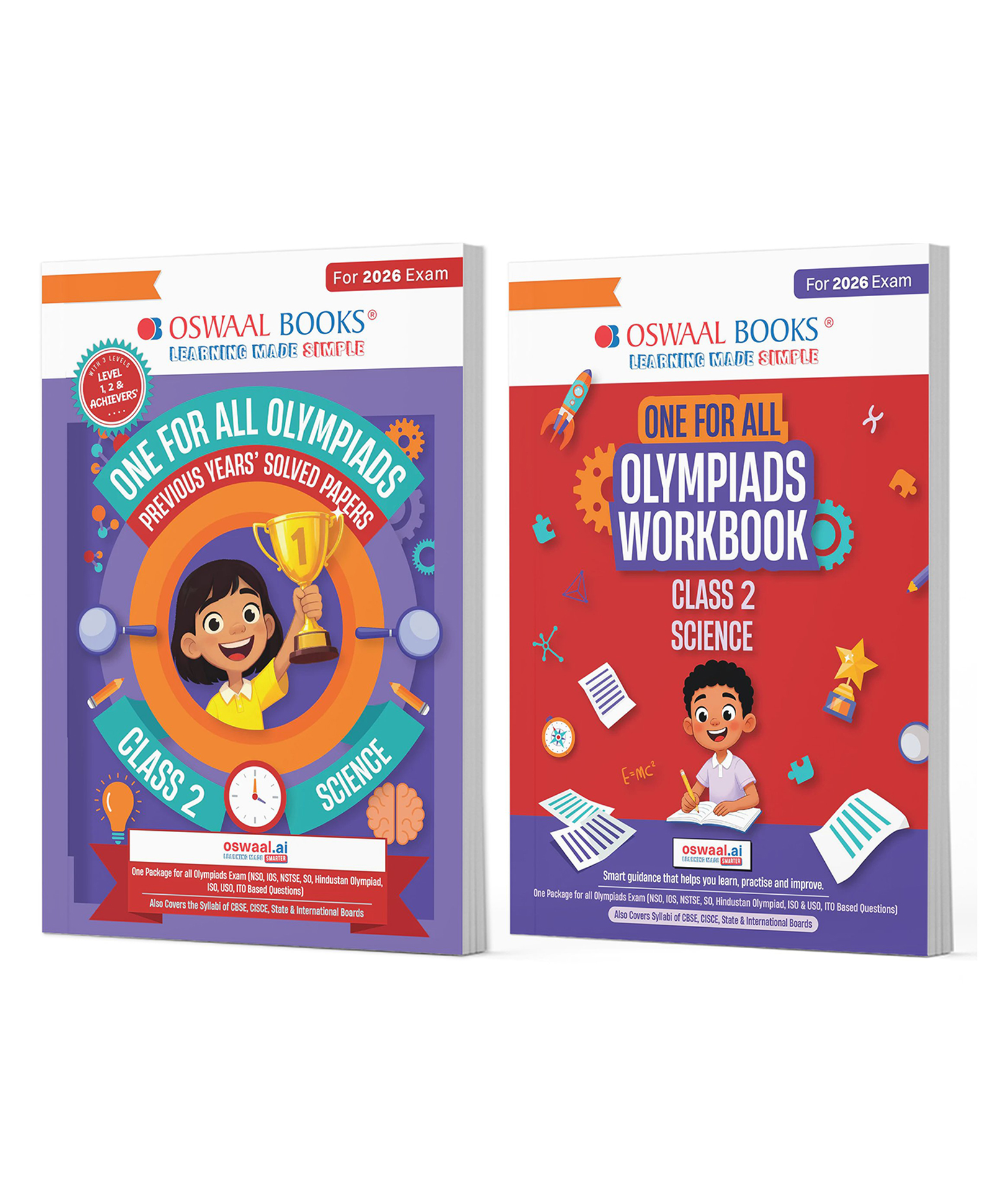OSWAAL BOOKS One For All Olympiads Class 2 Science Prep-Guide | Chapter-wise Previous Years' Solved Papers+ Workbook (Set of 2 Books) | Questions for SOF NSO & Other Olympiad Exams 2026-picture-26