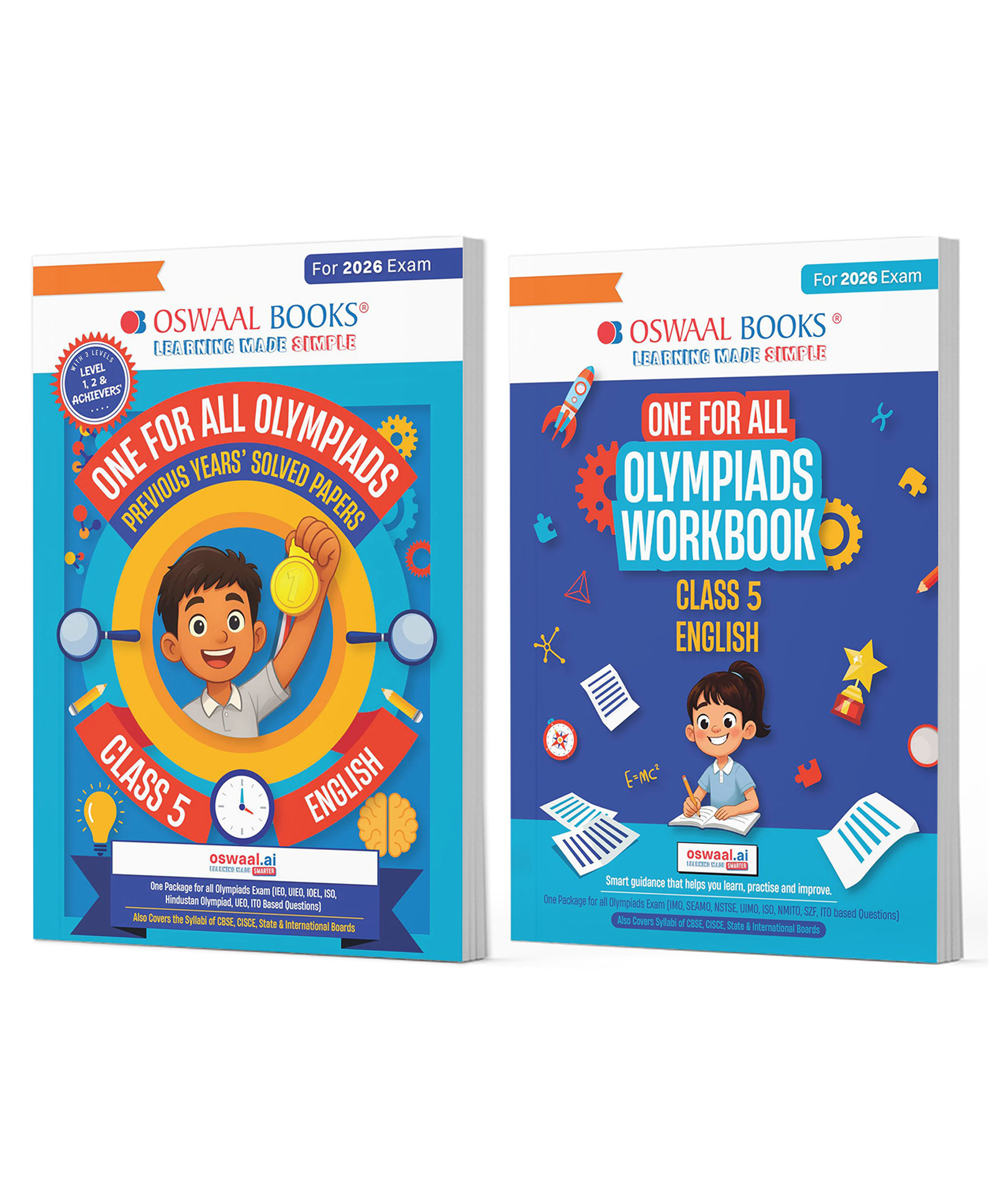 OSWAAL BOOKS One For All Olympiads Class 5 English Prep-Guide, Chapter-wise Previous Years' Solved Papers + Workbook (Set of 2 Books) | Questions for SOF IEO & Other Olympiad Exams 2026-image-46