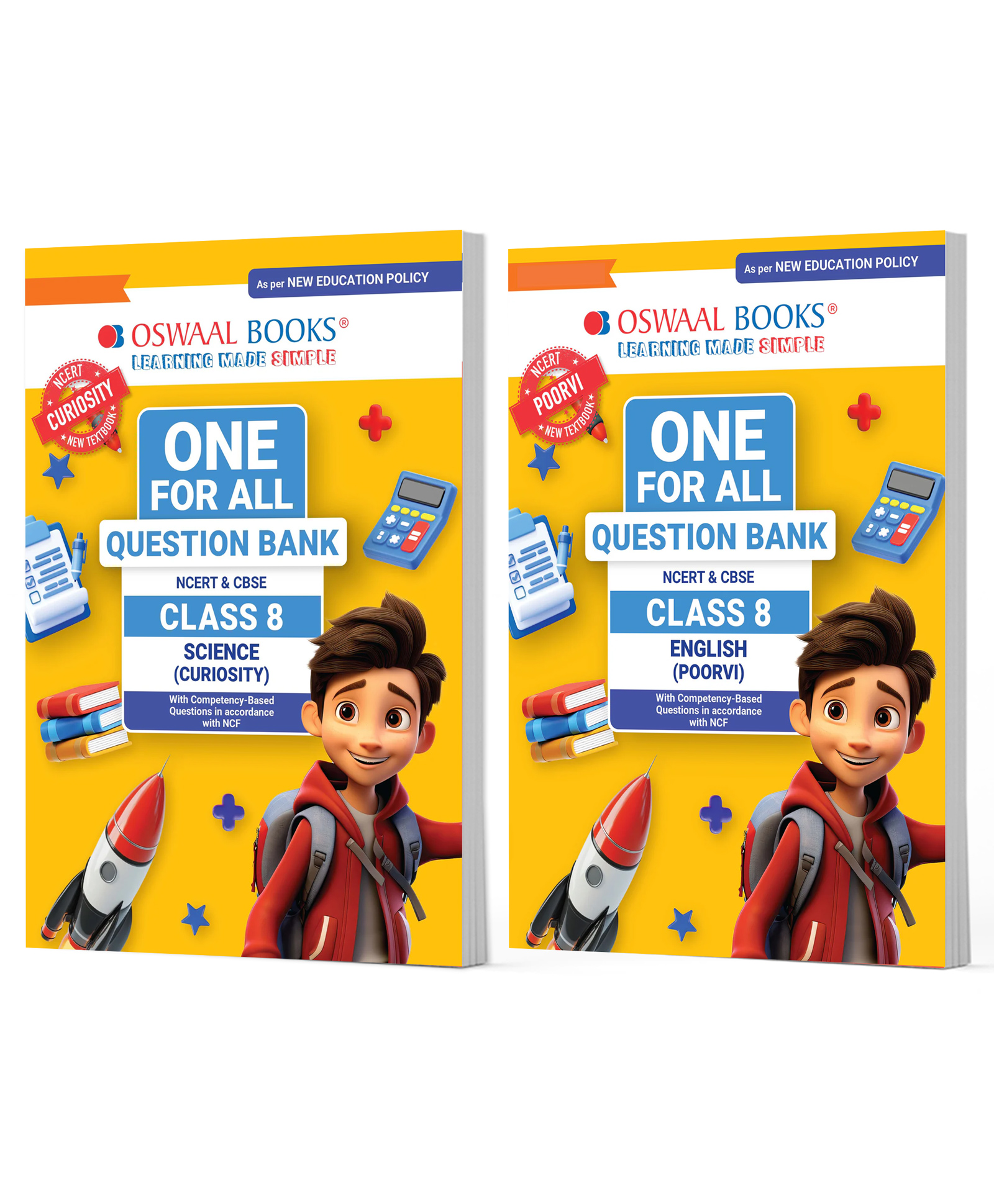 OSWAAL BOOKS One For All Question Banks NCERT & CBSE Class 8 (Set of 2 Books) Science & English (For Latest Exam)-image-35