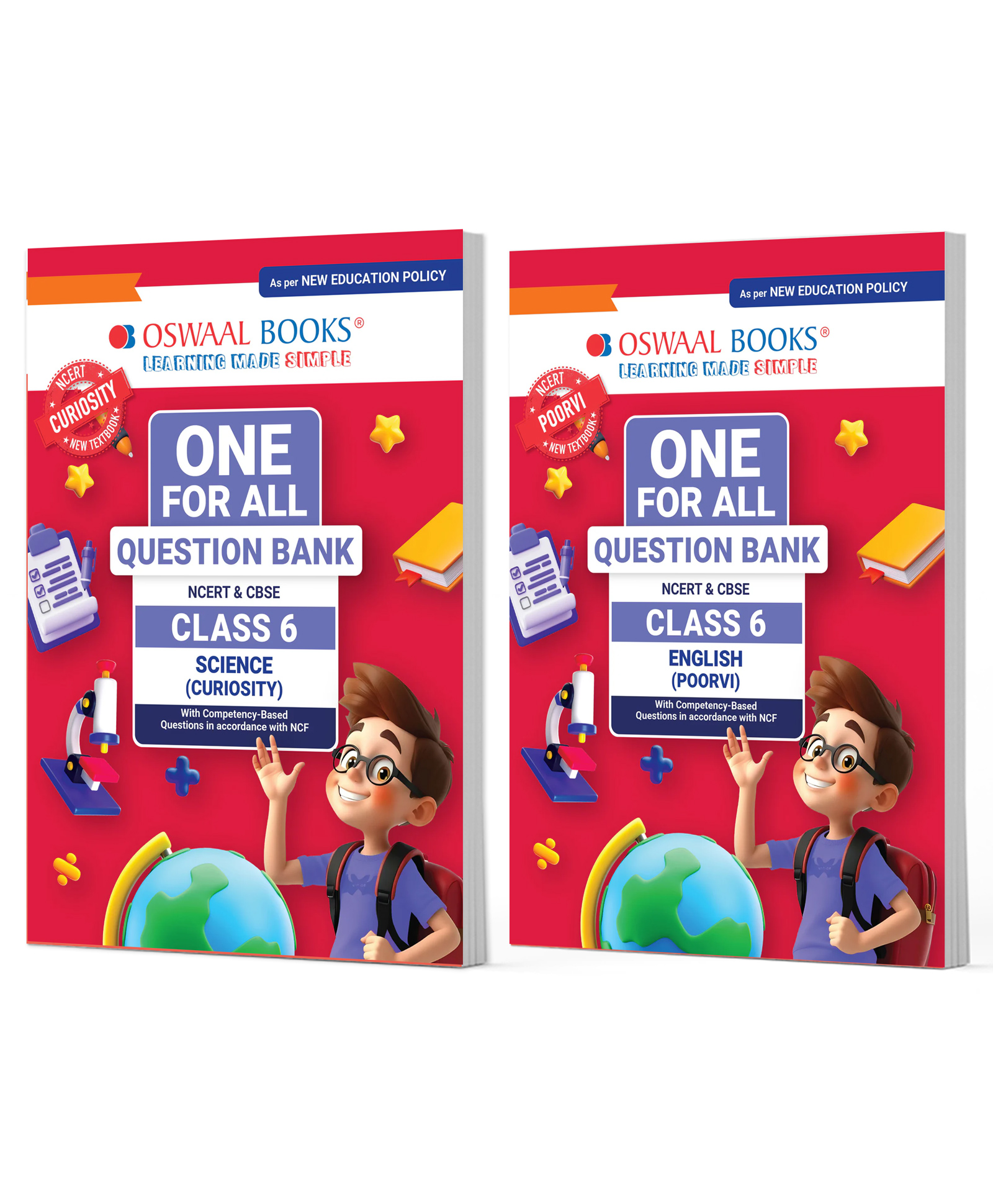 OSWAAL BOOKS One For All Question Banks NCERT & CBSE Class 6 (Set of 2 Books) Science & English (For Latest Exam)-image-46