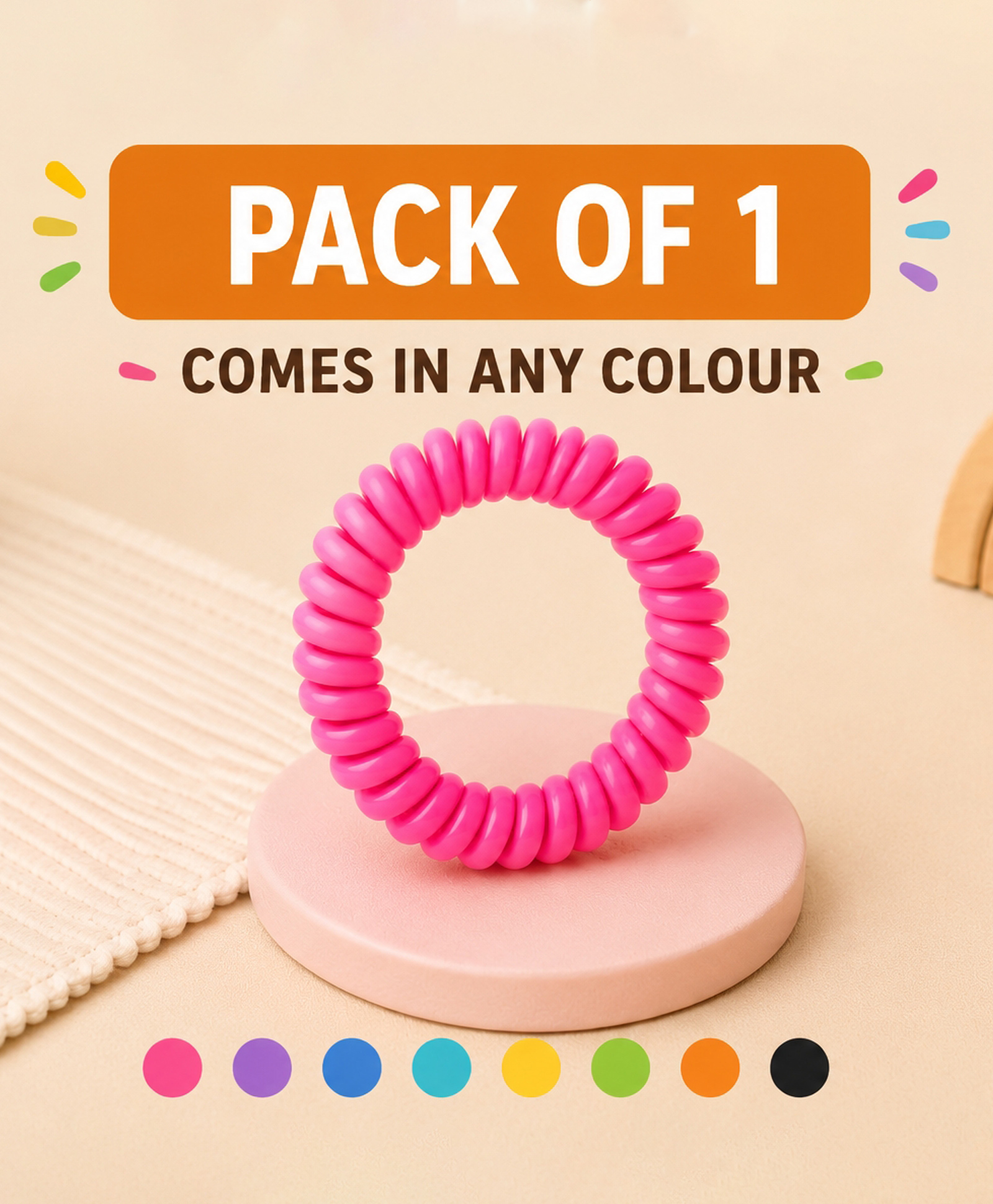 Totilo Mosquito Repellent Band ,Child Friendly, Plant Based Formula, Free Size- Multicolour (Pack of 1)-image-30