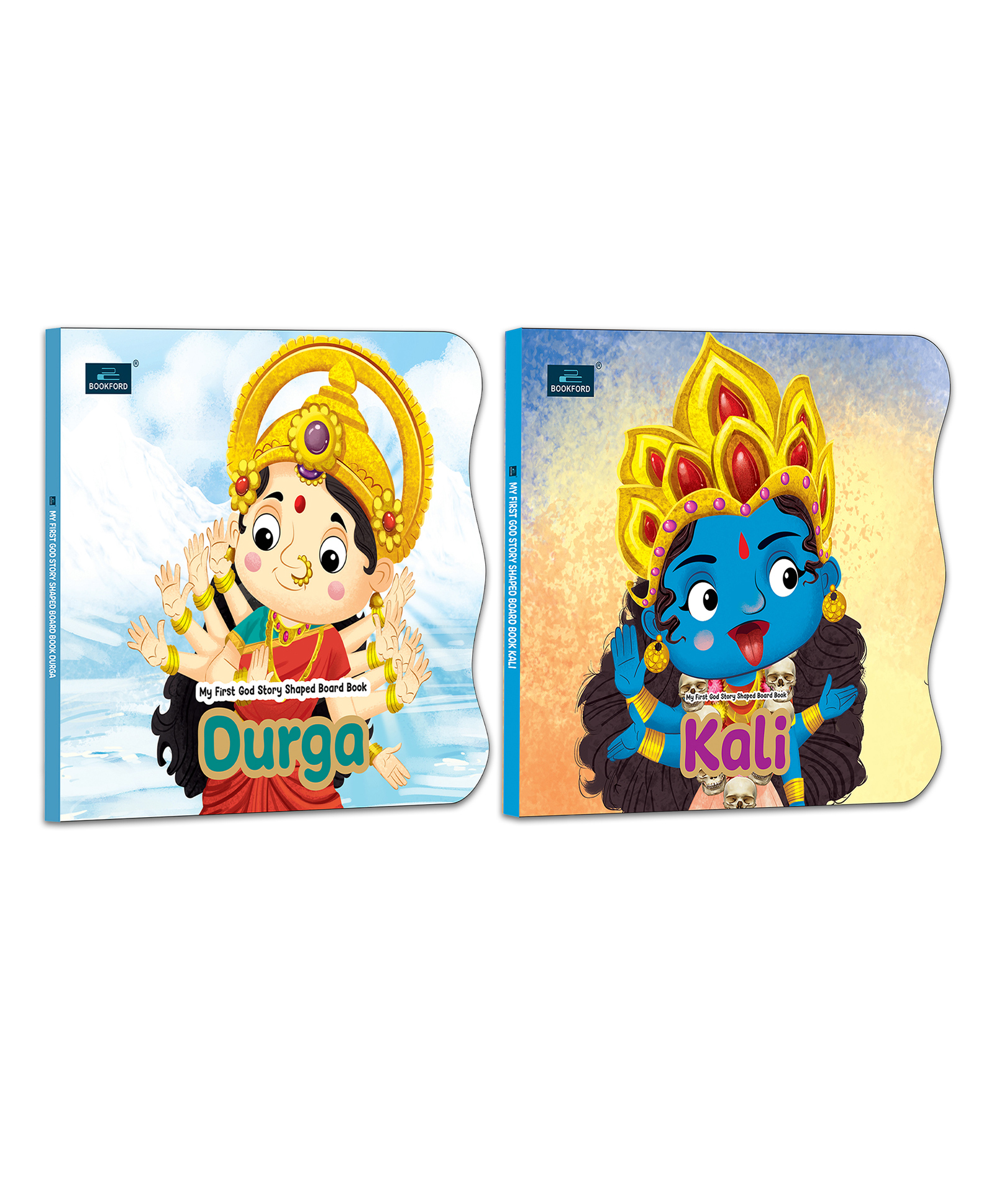 My First Shaped God Board Book Illustrated Kali and Durga Hindu Devi Mythology Story Book for Kids - (Indian Gods and Goddesses)-image-18