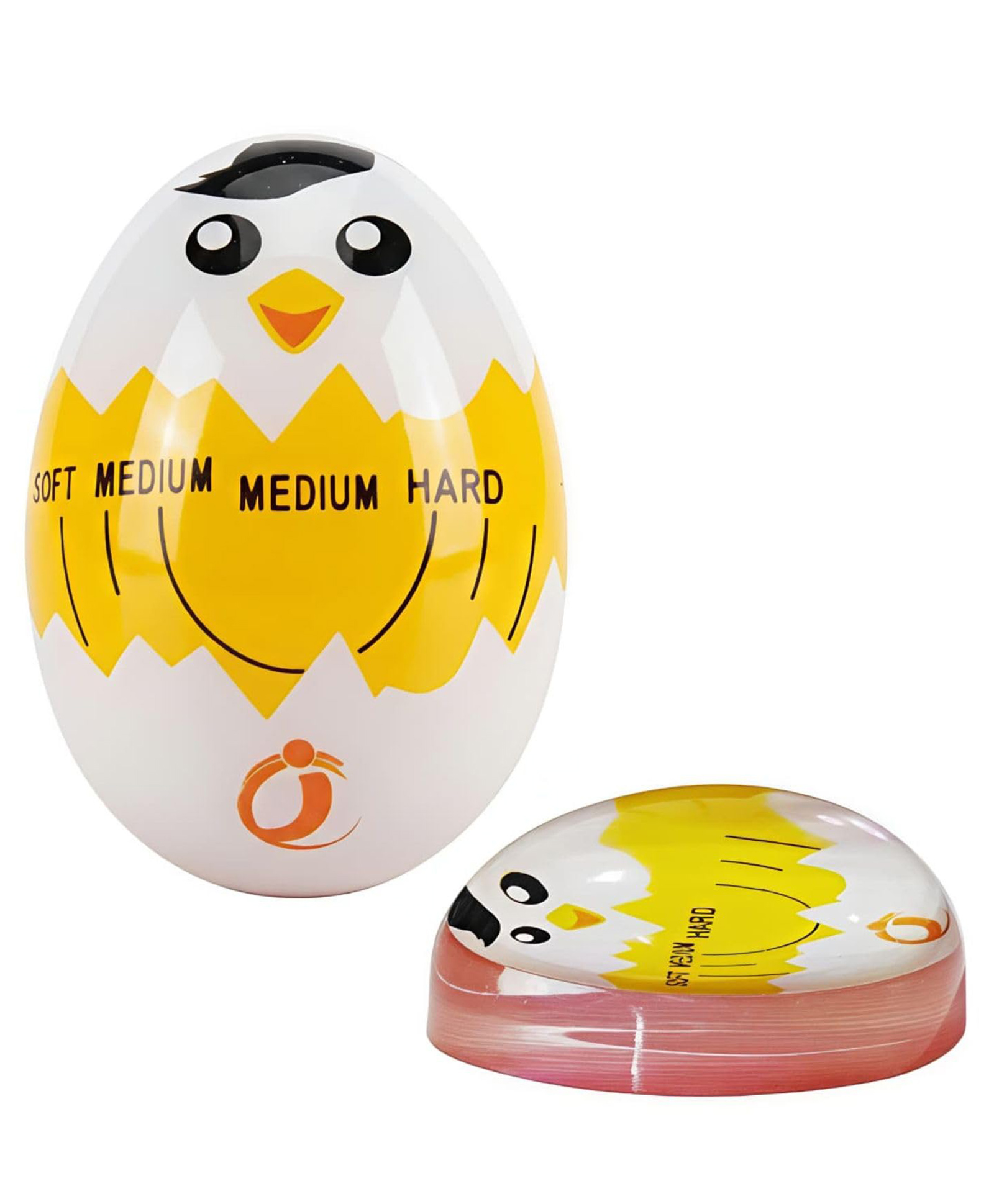 FunBlast Heat Sensitive Egg Timer for Boiled Eggs Pack of 1 (Multicolor)