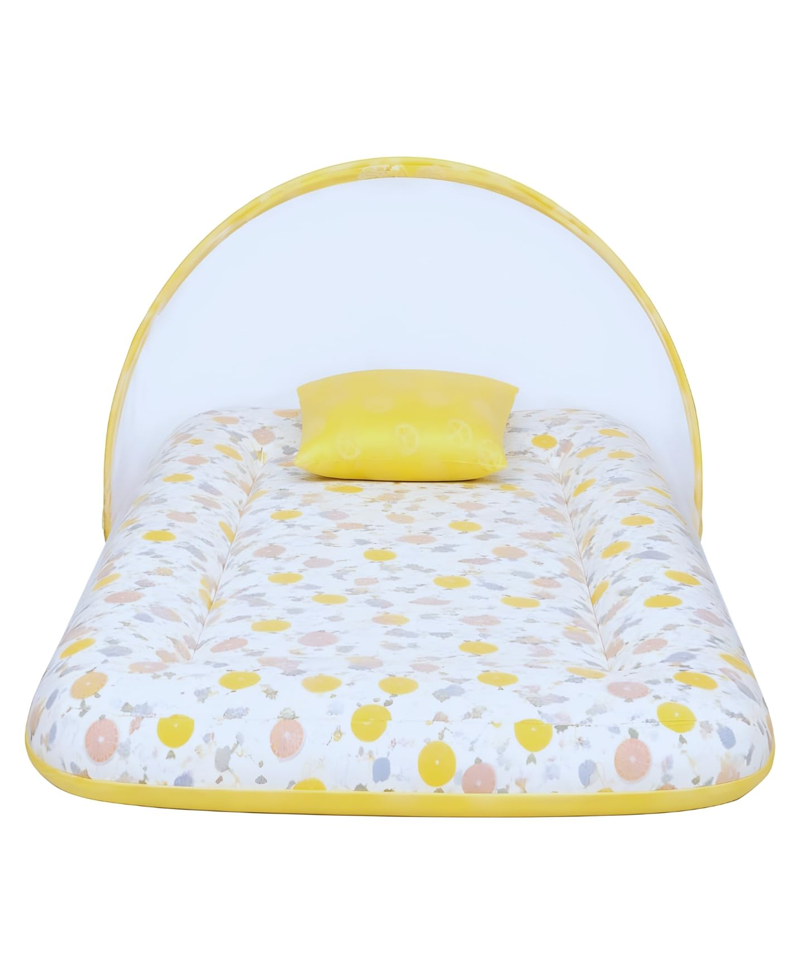 Toddylon Baby Bed For New Born Baby Mattress with Mosquito Net - Yellow-picture-14