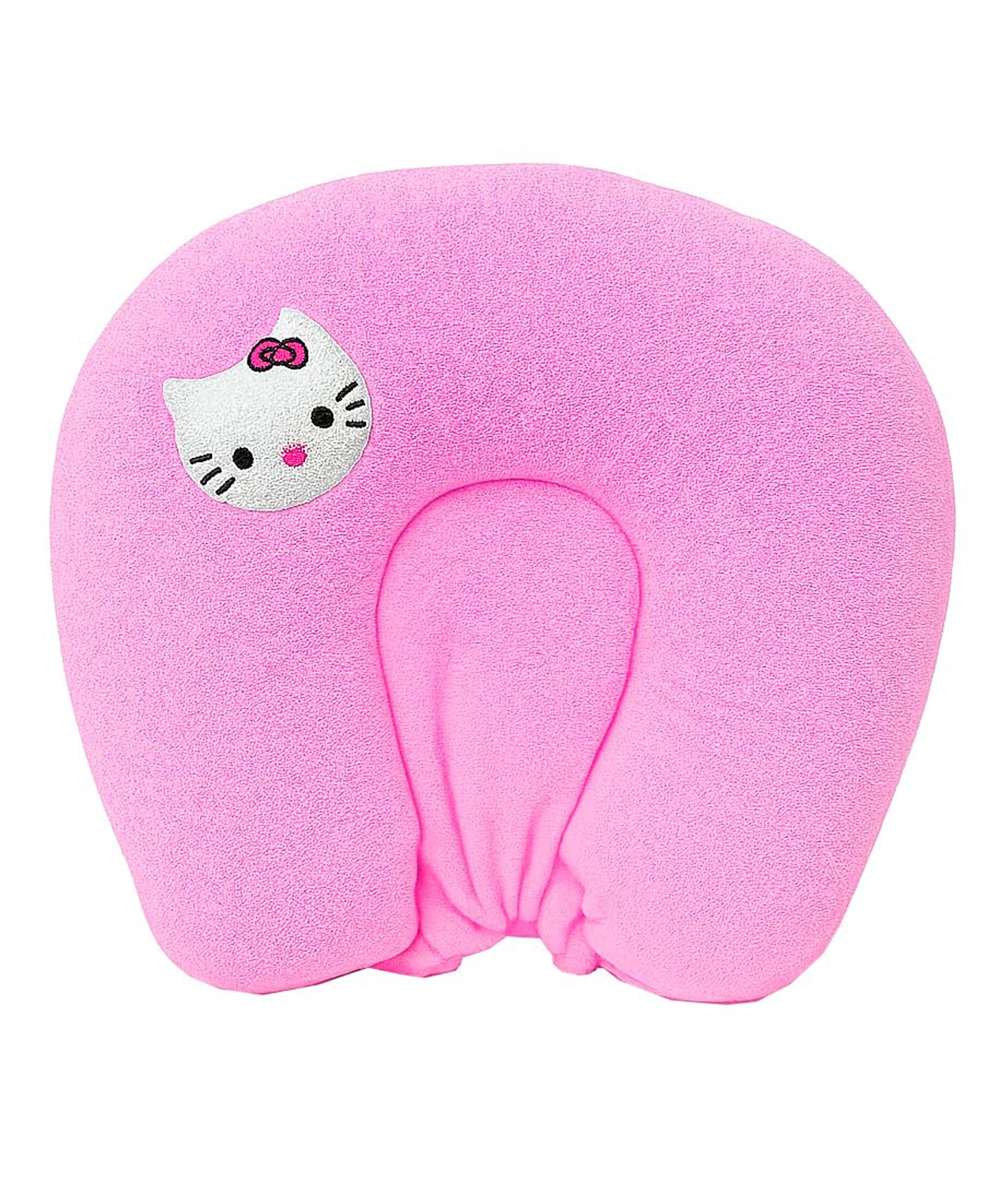 Toddylon Mustard Pillow For New Born Baby Round Head Shaping - Pink-picture-33