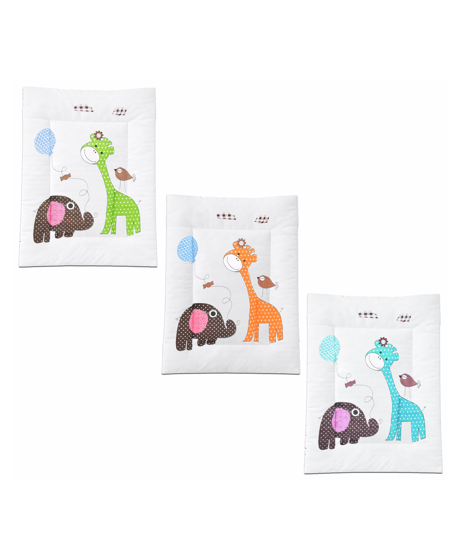 Toddylon New Born Baby Mattress Soft 3 PCS Mattress Cotton Gaddi for Newborn Cot & Floor Use 0-6 Months-picture-36