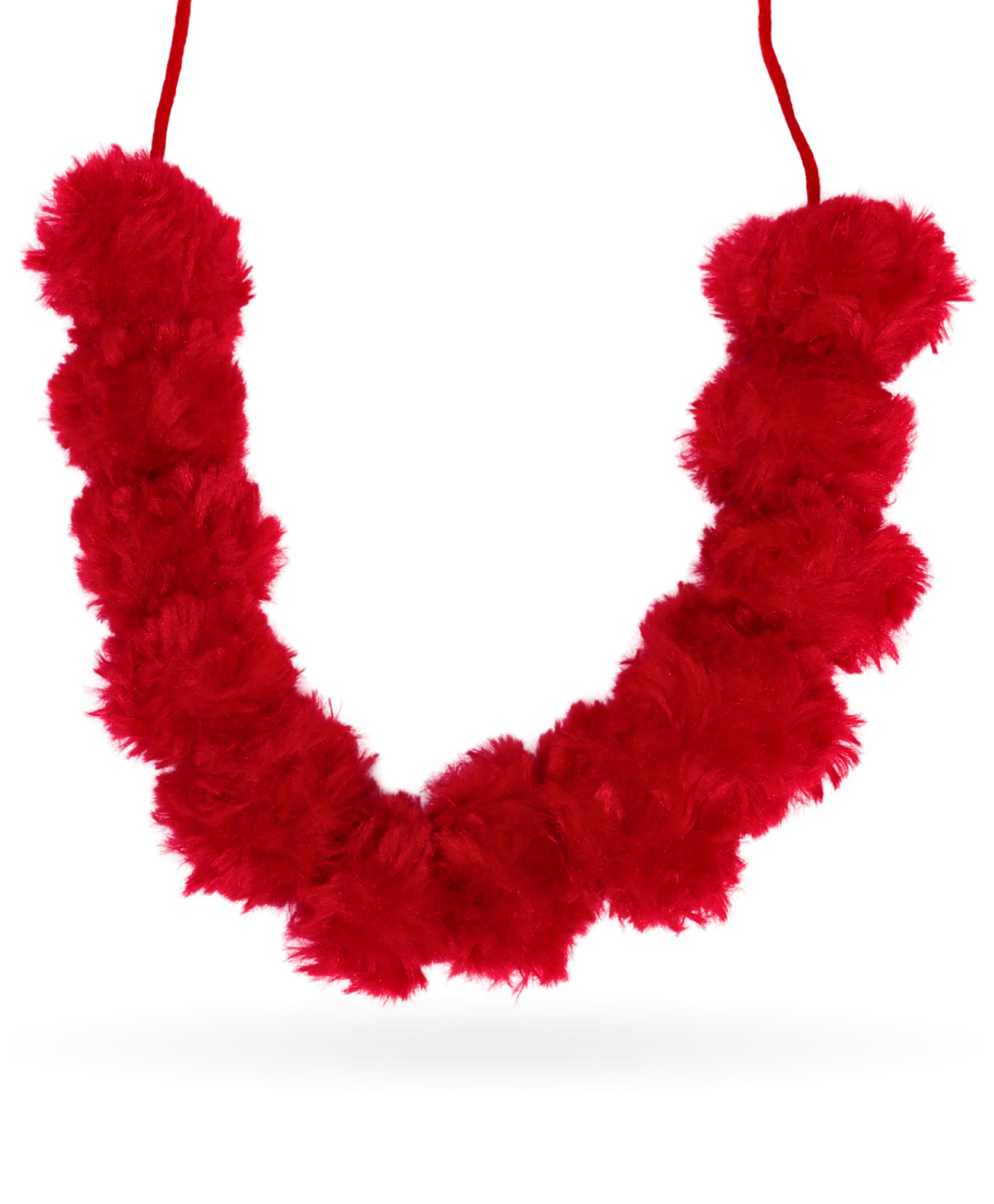Panda's Box Height 70 cm Rose Aromatic Plush Mala (Red) Soft, Bright Colored, Lightweight & Kids -Safe Best Sensory Development Gift For Babies Suited For Kids Temple, God Idols & Festive Décor-image-2