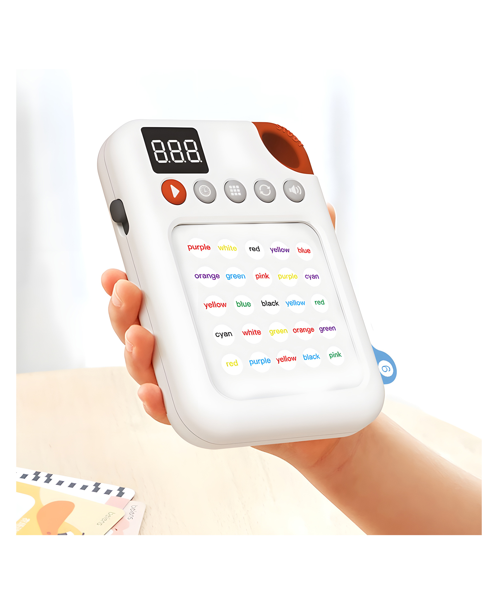 YAMAMA Focus Training Machine, Fun Kids Concentration Focus Training Early Educational Toys, Intelligent Preschool Learning Toys With Schulte Game Attention And Memory Training Kids Toys - Multicolor-image-29