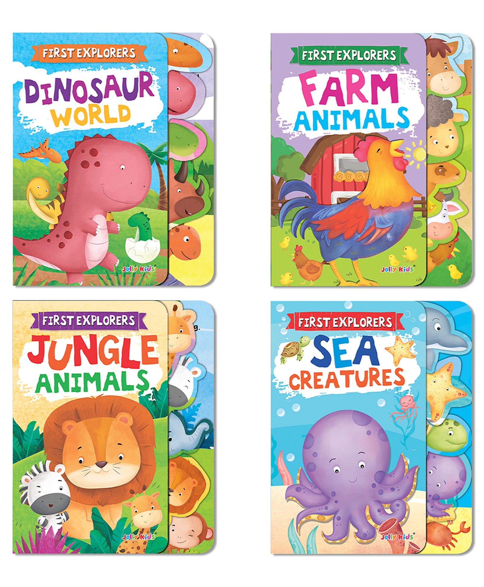 First Explorers Index Story telling Picture Books Set of 4 English-image-13
