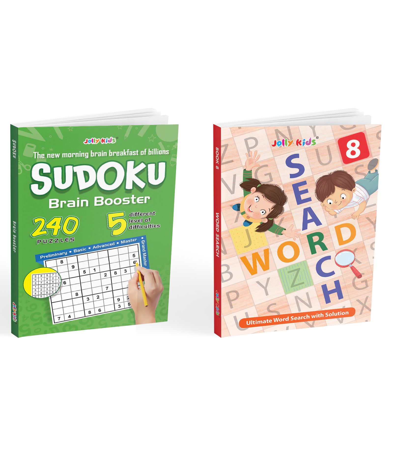 Jolly Kids Word Search and Sudoku with Answer Books H Set of 2 - English-image-32