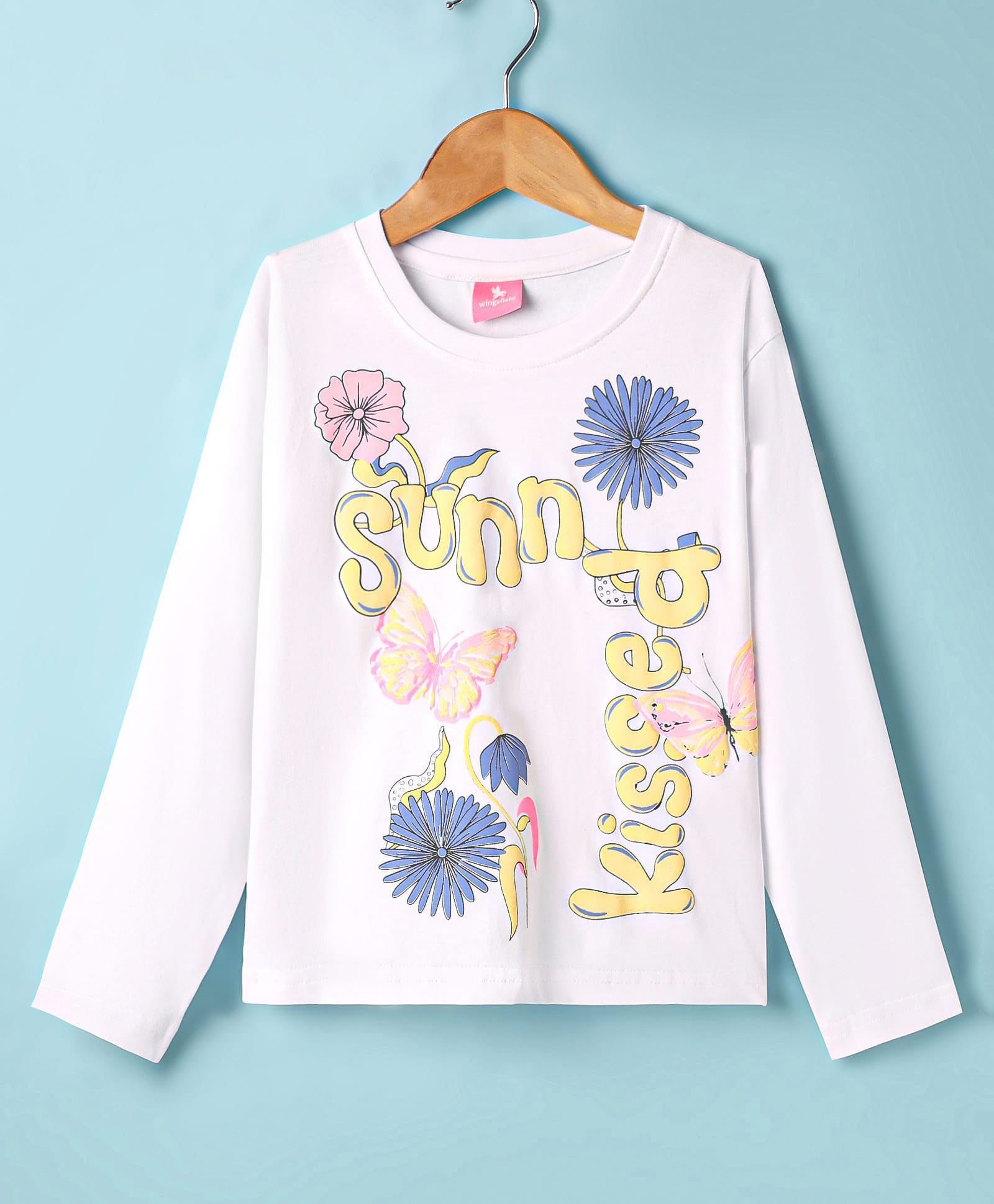 Wingsfield Full Sleeves Floral Printed Top - White-picture-15