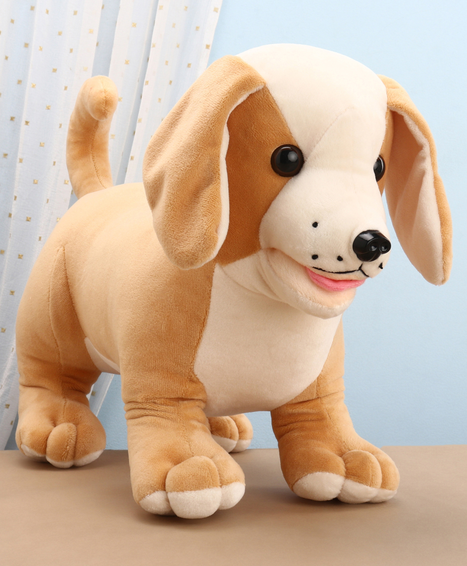 Funzoo Height 45 cm Dwary Pug Plush Soft Toy Brown-image-49