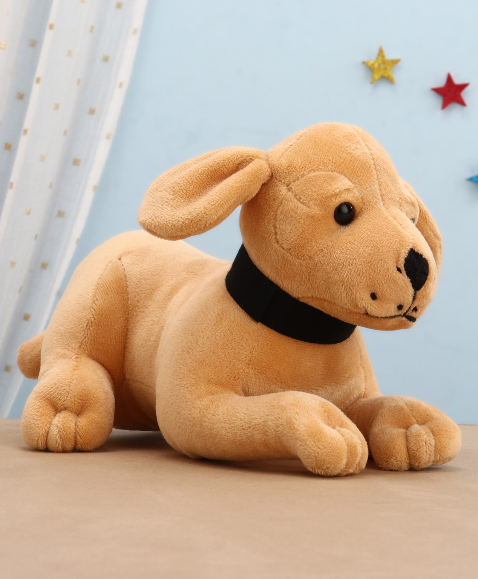 FUNZOO 26 cm Duddly Dog Soft Plush Stuffed Toy - Brown-image-38